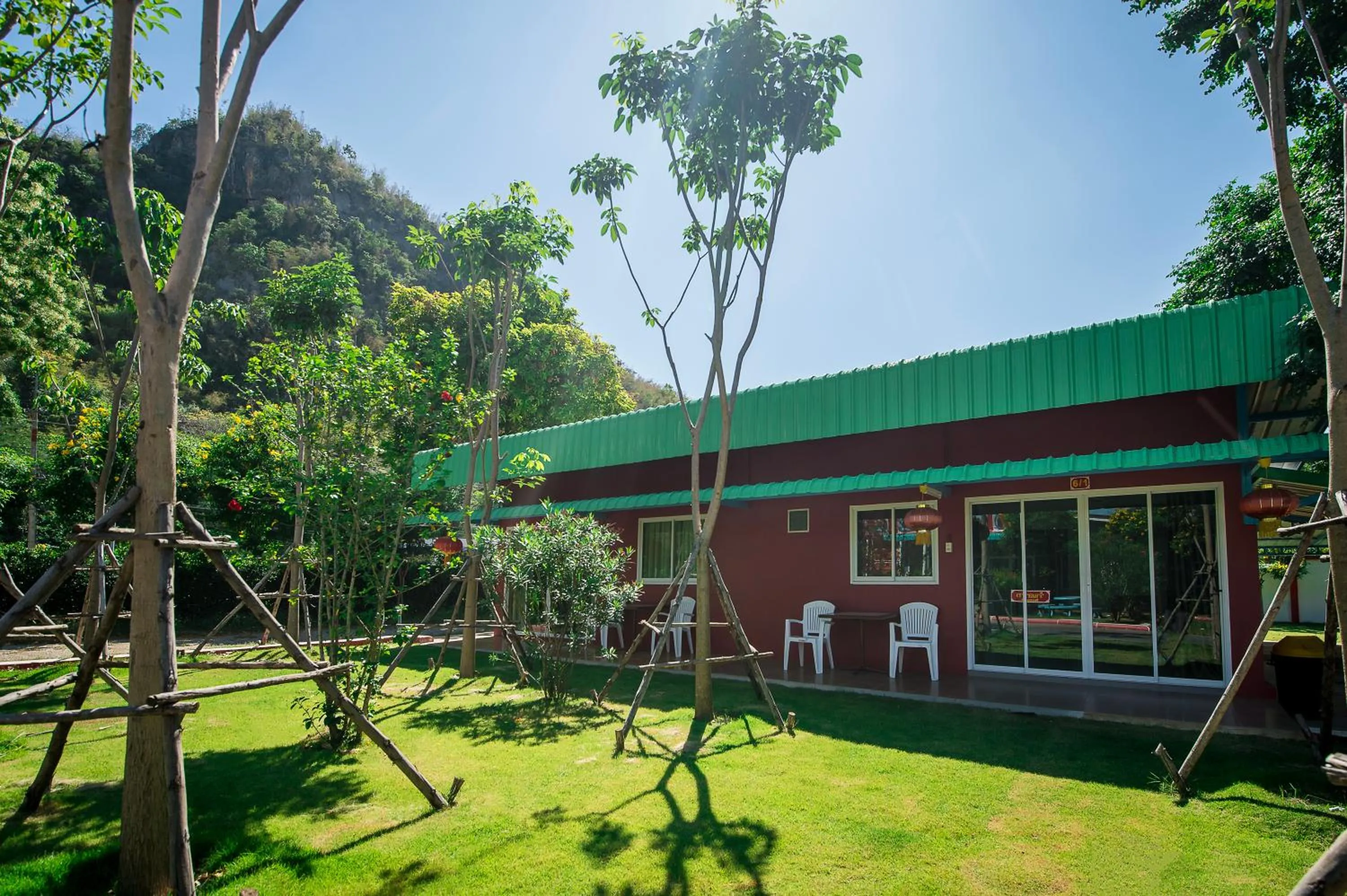 Natural landscape in Golden Dragon Kanchanaburi