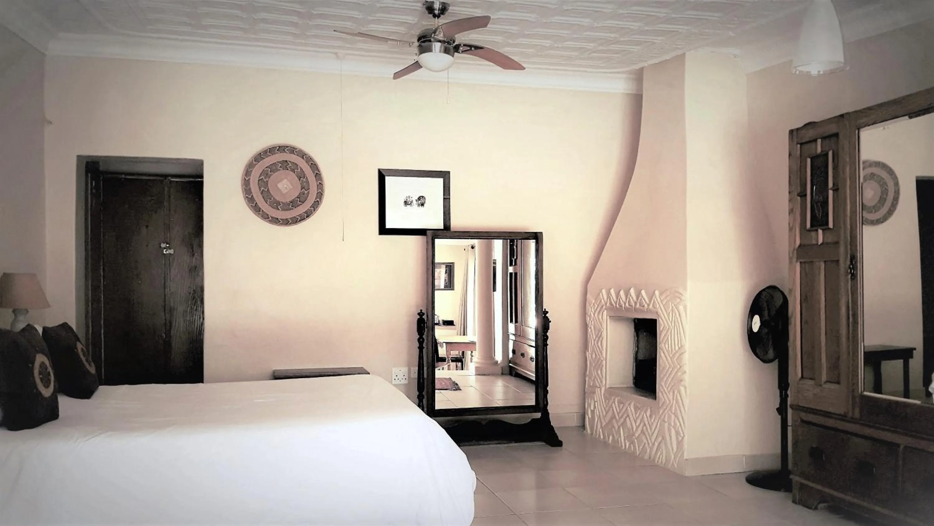 Bedroom, Bed in African Roots Guest House