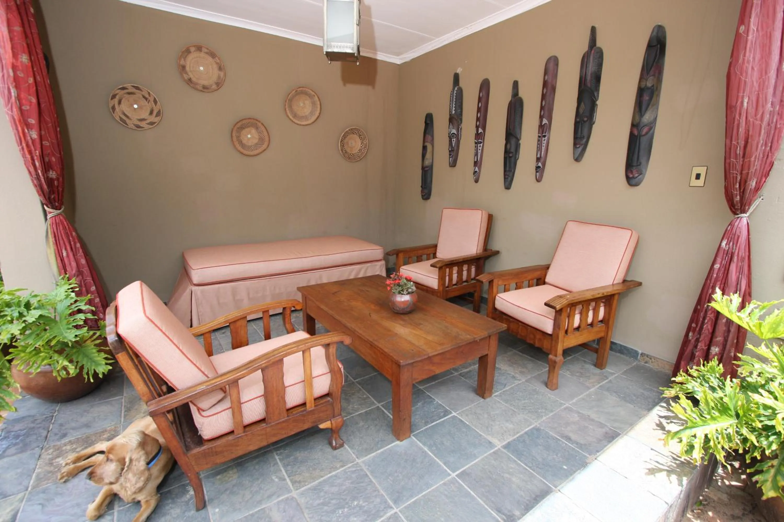 Balcony/Terrace in African Roots Guest House