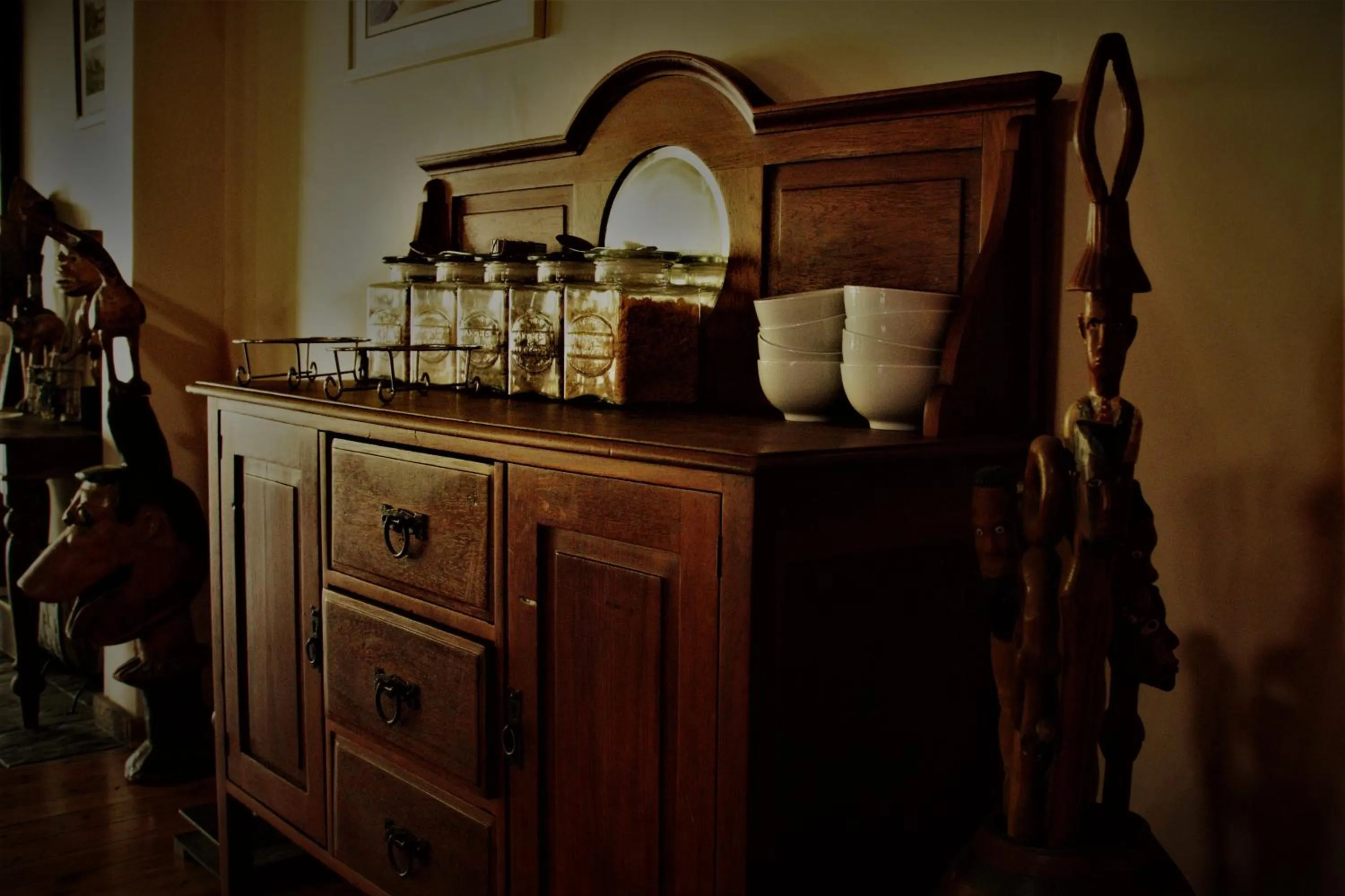 Lounge or bar in African Roots Guest House