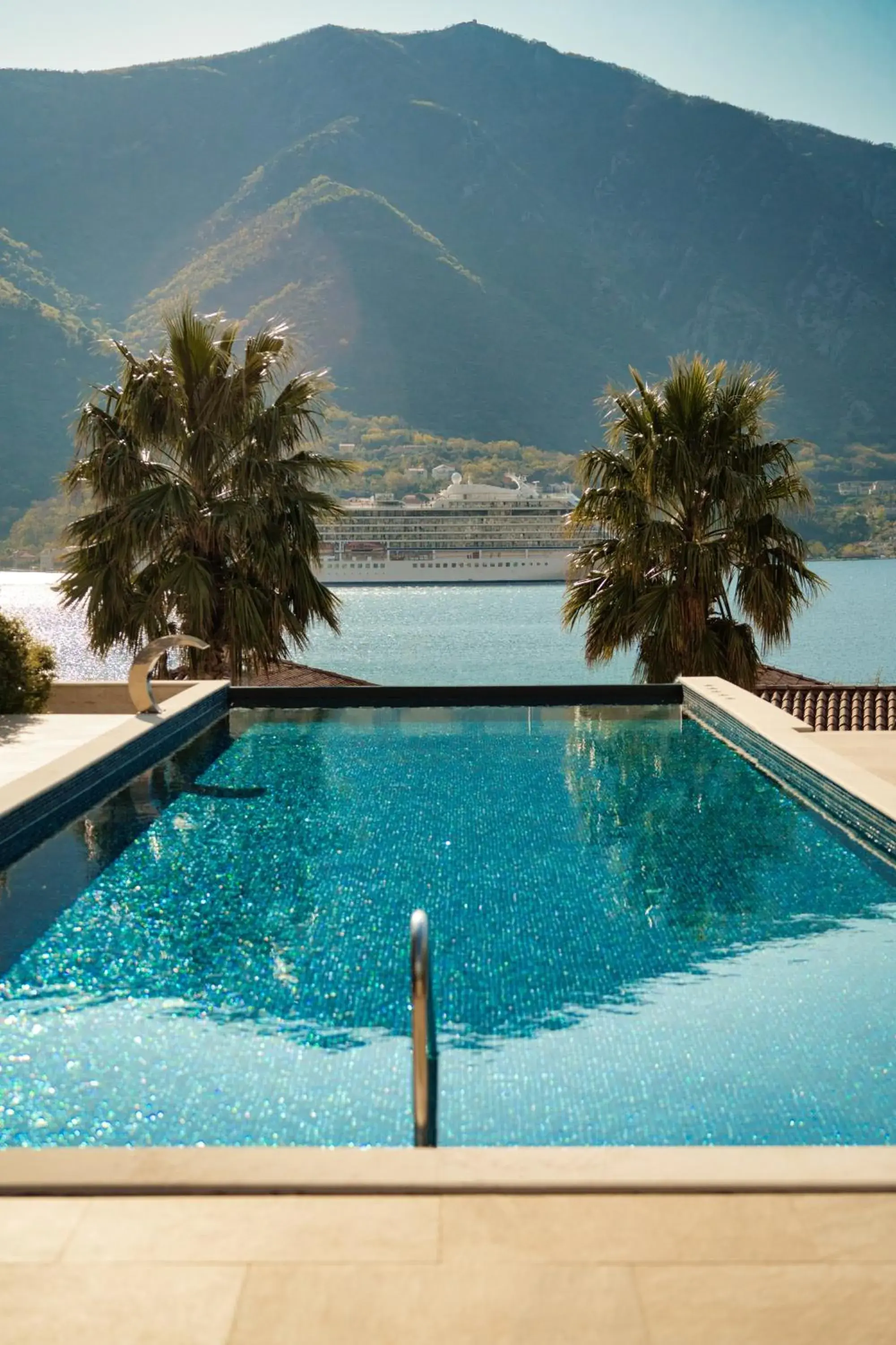 Swimming pool in HUMA Kotor Bay Hotel and Villas Swimming pool in HUMA Kotor Bay Hotel and Villas