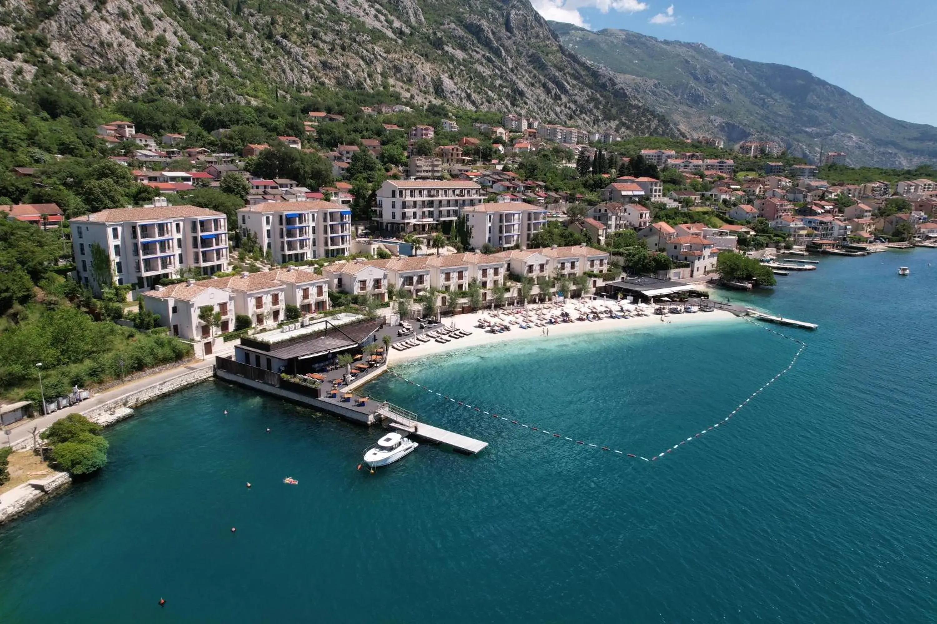 Property building in HUMA Kotor Bay Hotel and Villas Property building in HUMA Kotor Bay Hotel and Villas