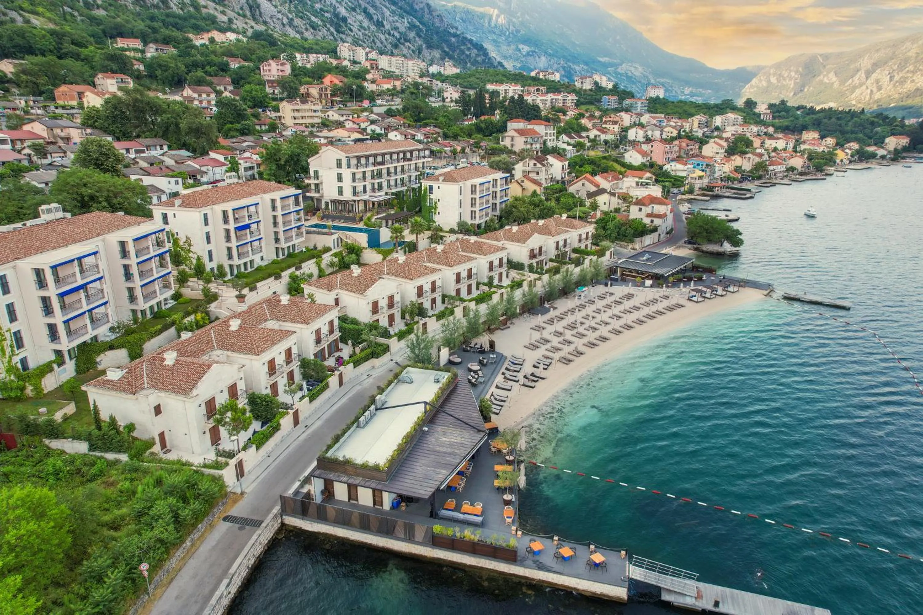 Bird's eye view in HUMA Kotor Bay Hotel and Villas