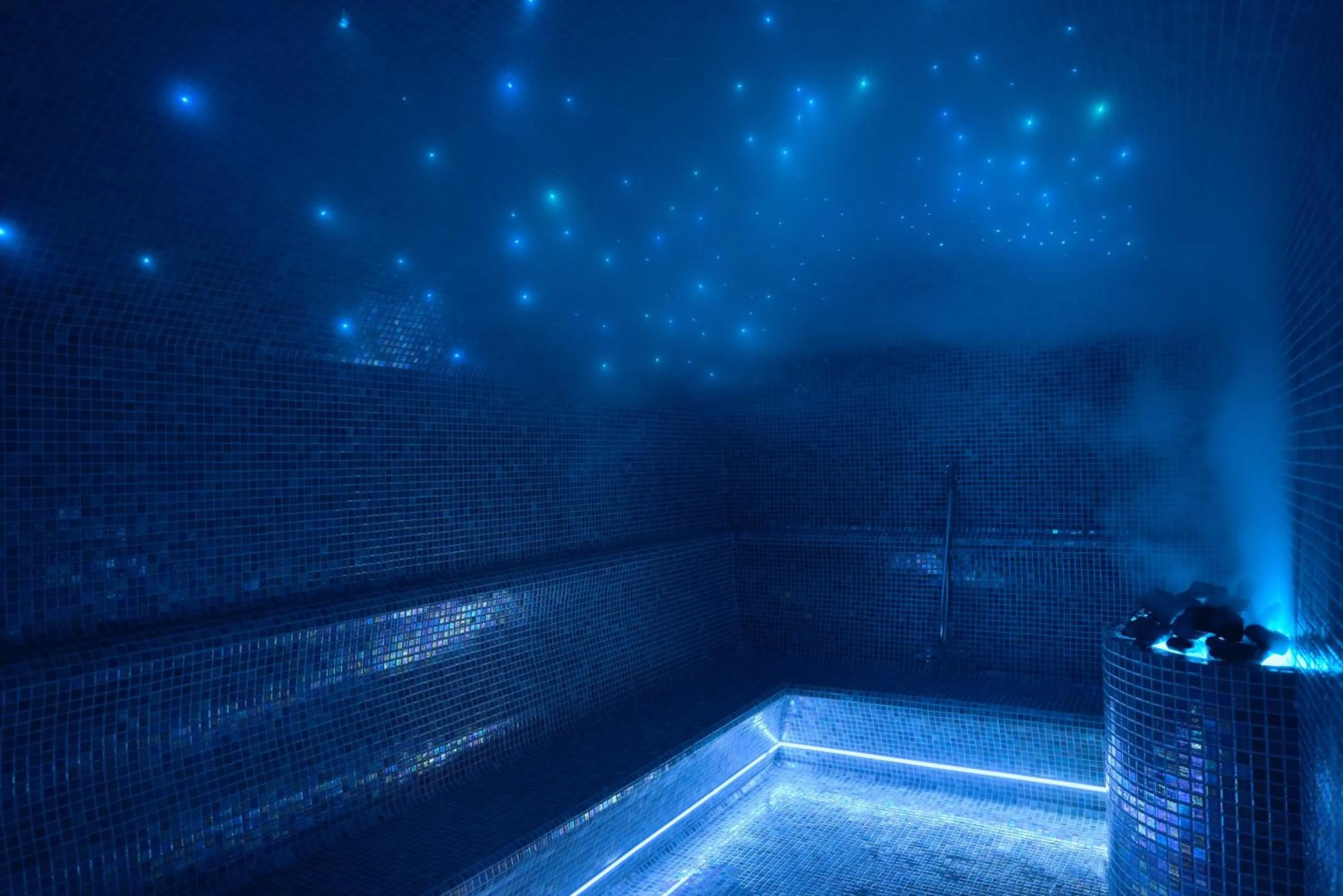 Steam room in HUMA Kotor Bay Hotel and Villas