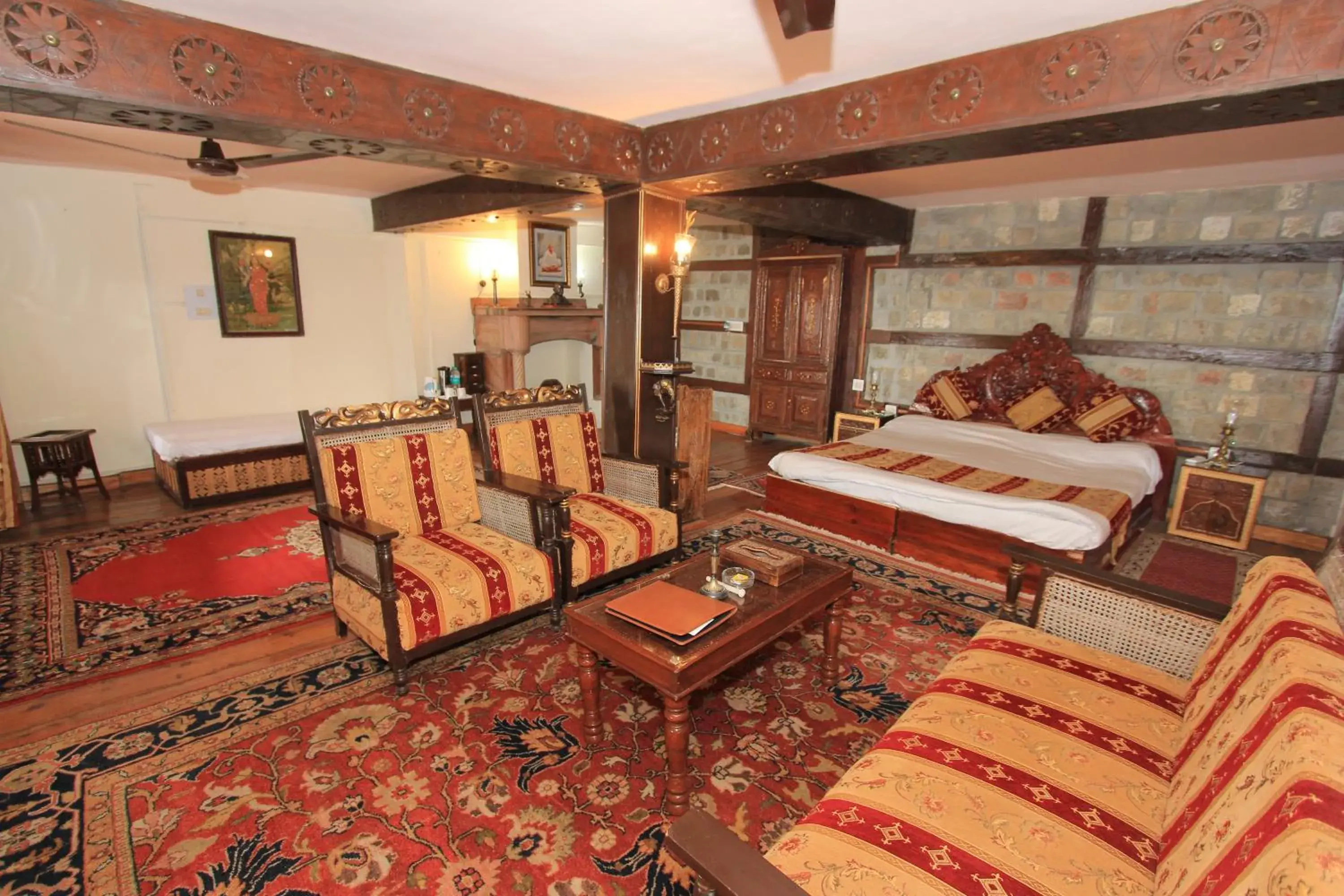Photo of the whole room, Bed in WelcomHeritage Grace Hotel Photo of the whole room, Bed in WelcomHeritage Grace Hotel