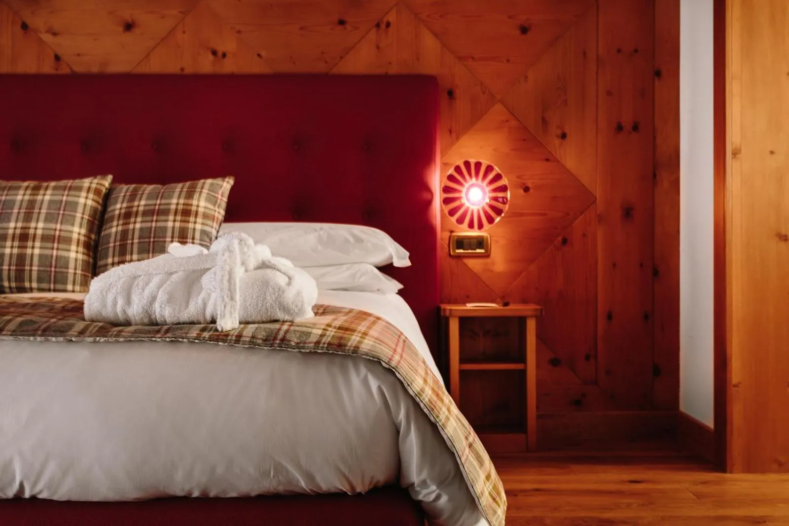 Bed in Hotel Natale
