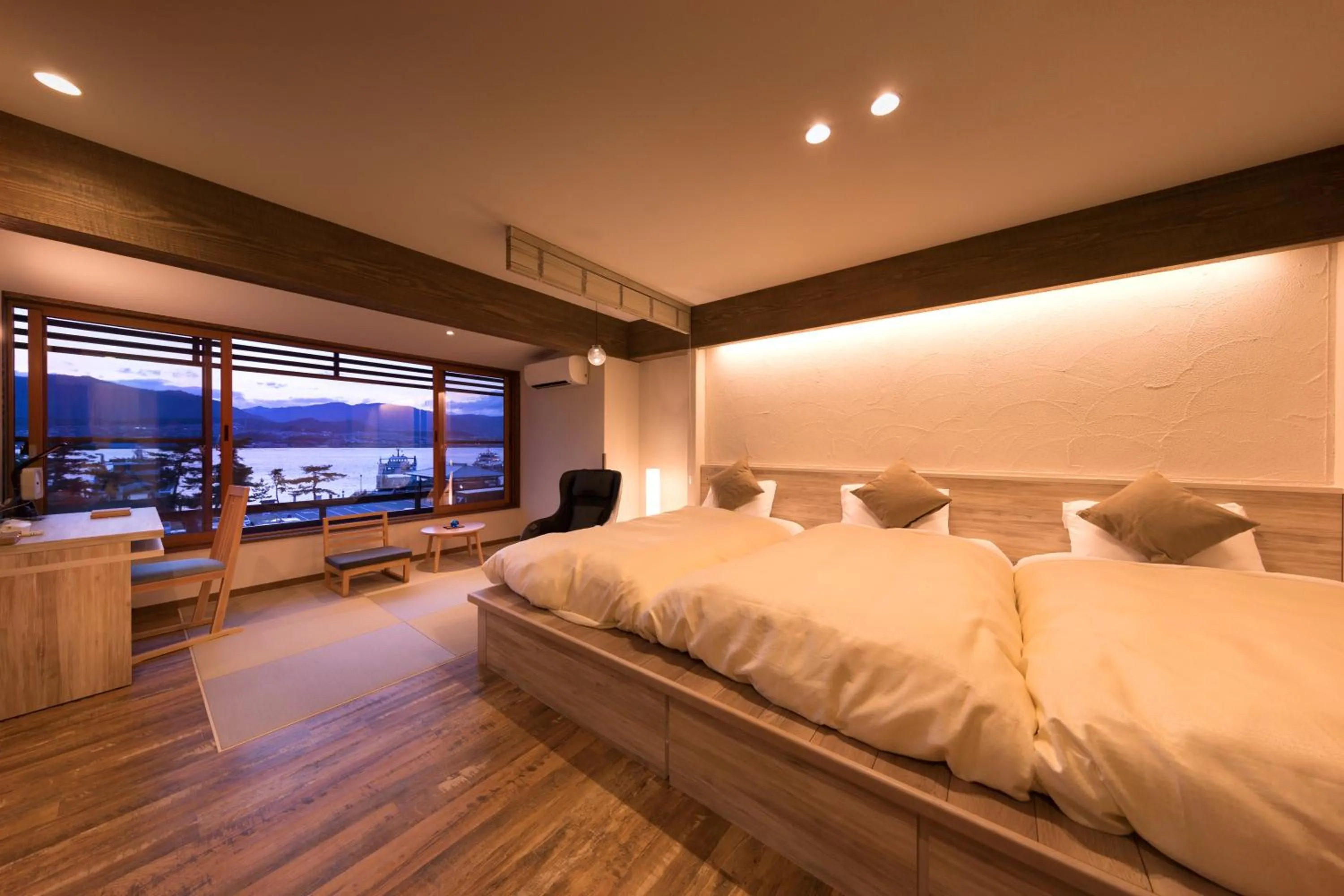 Photo of the whole room, Bed in Hotel Miyajima Villa
