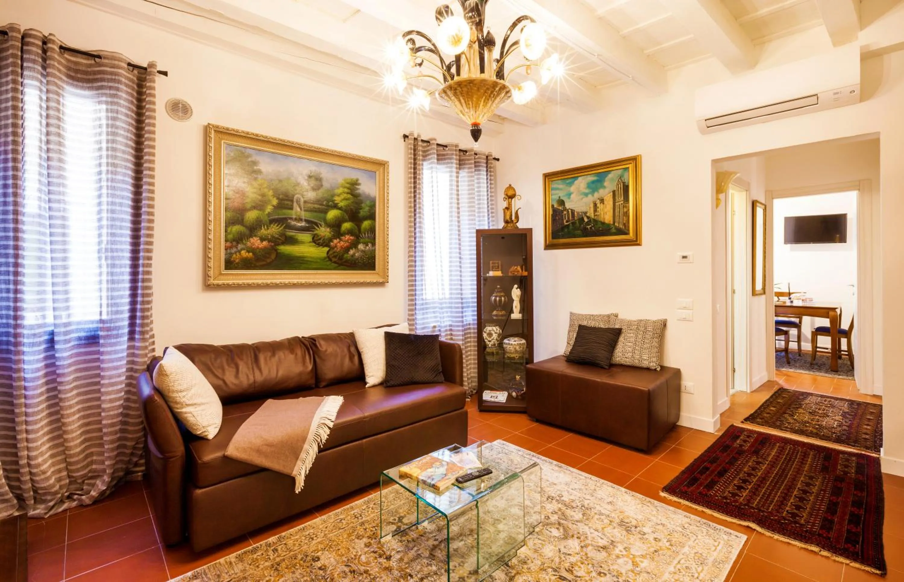 Living room in Residenza Vescovado