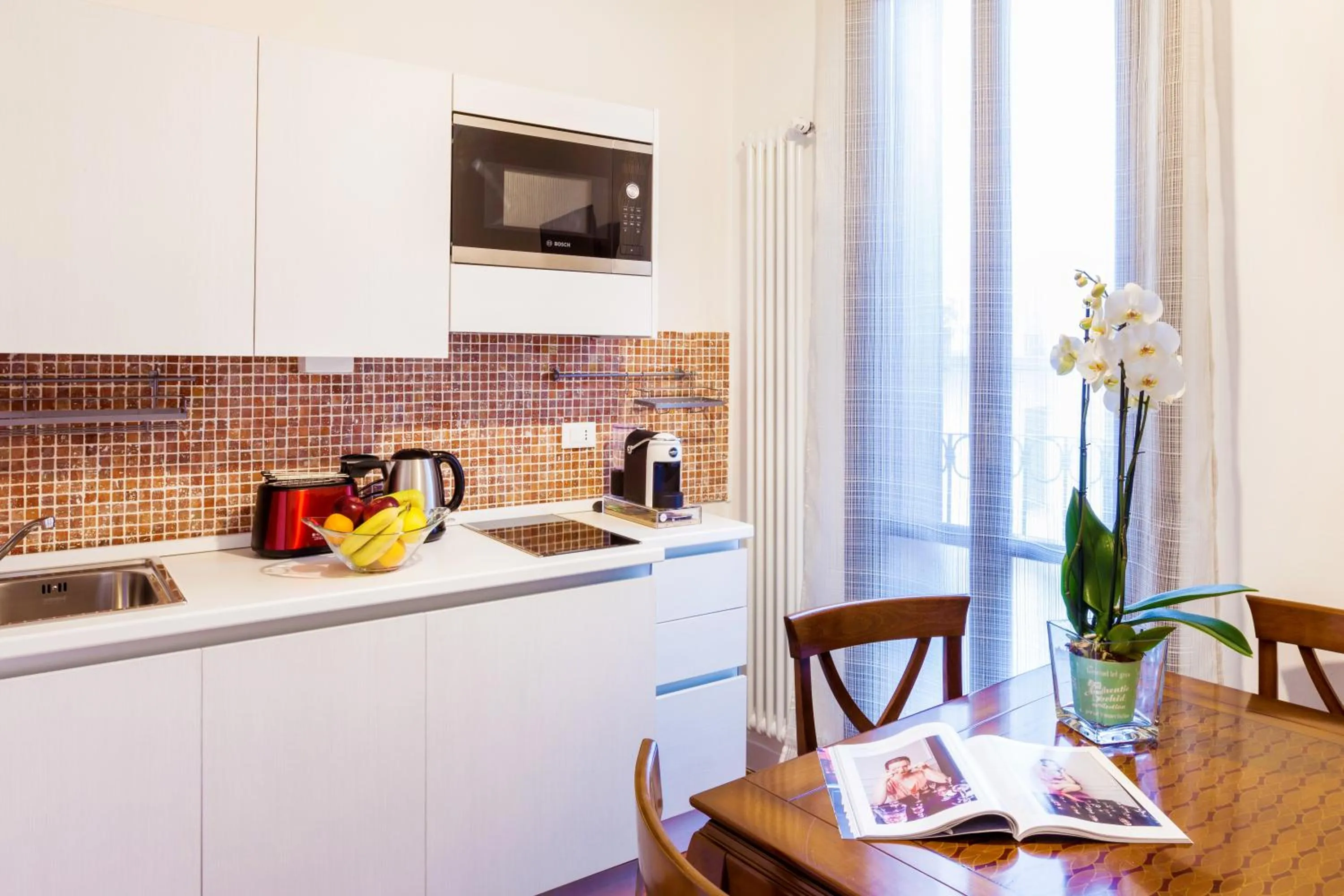 Kitchen or kitchenette in Residenza Vescovado