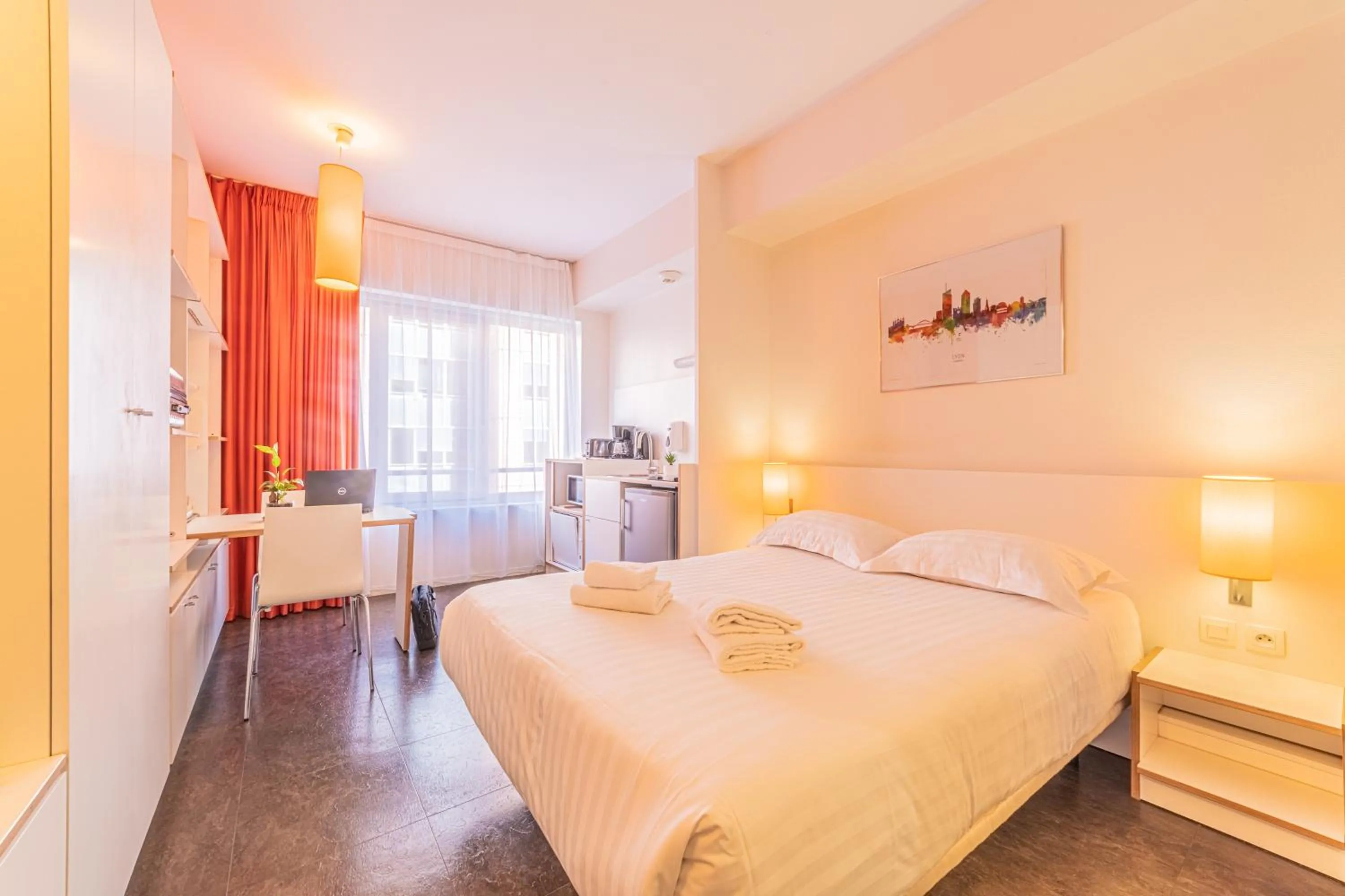 Bed in Residence Montempo Appart'Hôtel Lyon Cite Internationale