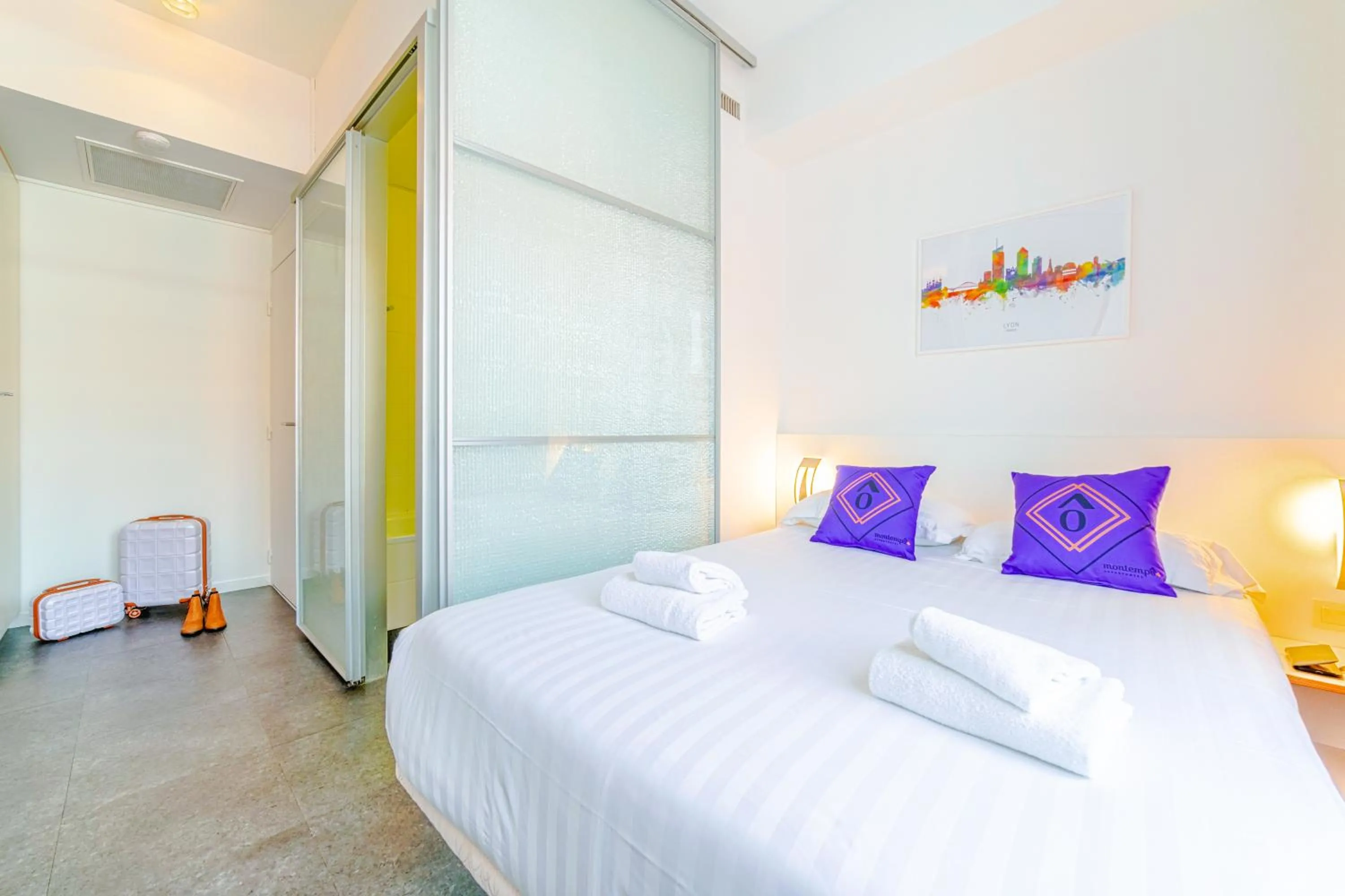 Bed in Residence Montempo Appart'Hôtel Lyon Cite Internationale