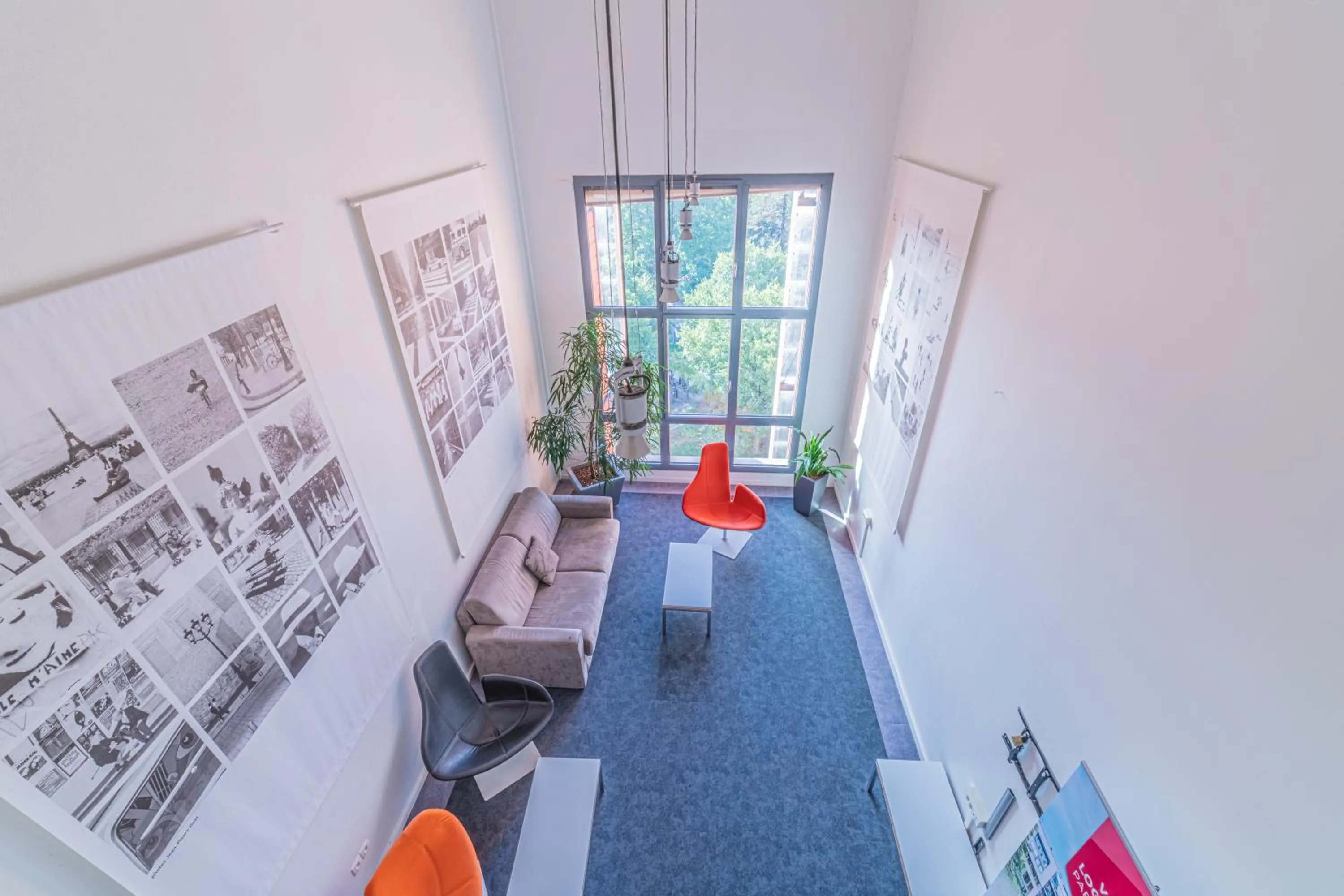 Seating area in Residence Montempo Appart'Hôtel Lyon Cite Internationale