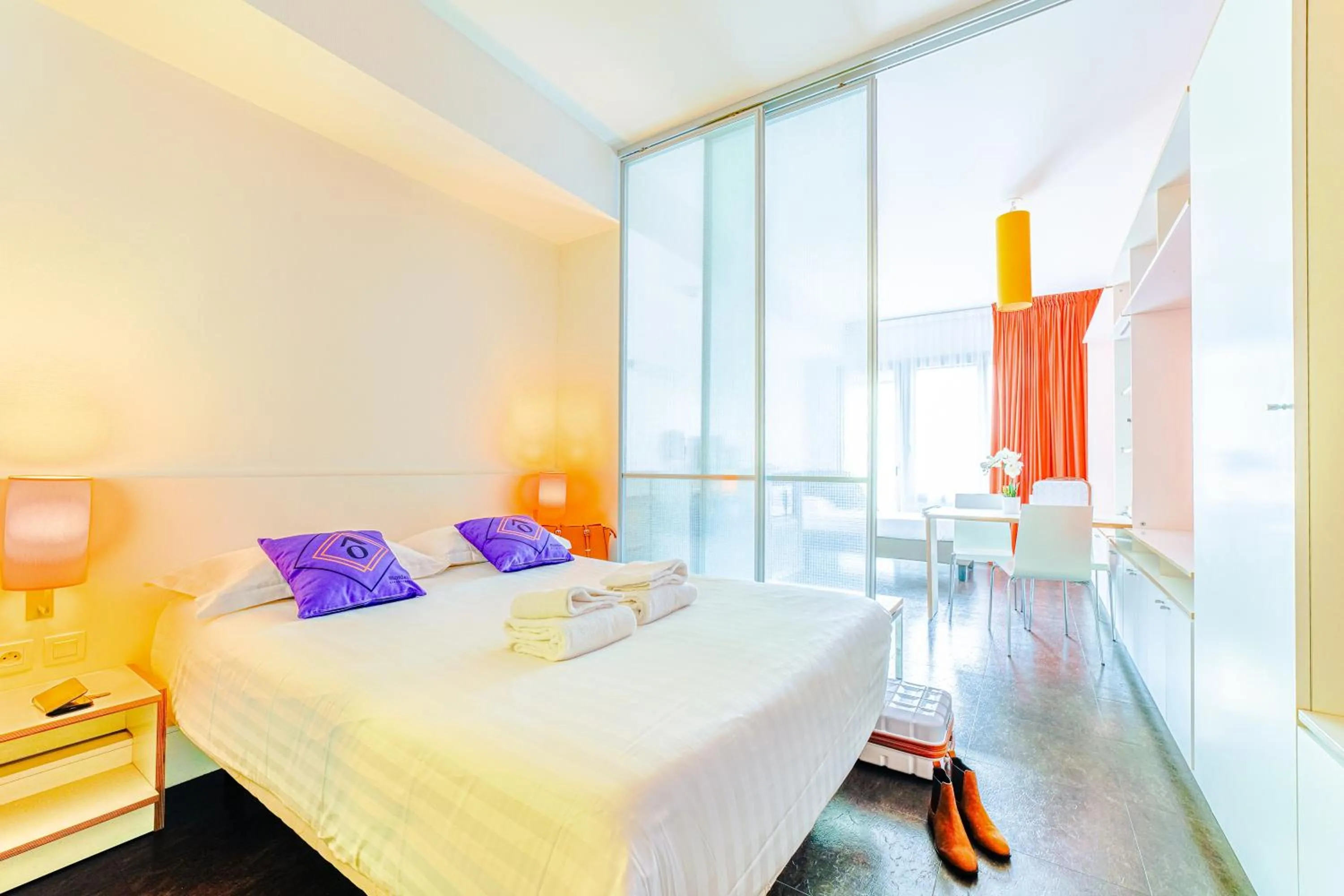 Photo of the whole room, Bed in Residence Montempo Appart'Hôtel Lyon Cite Internationale
