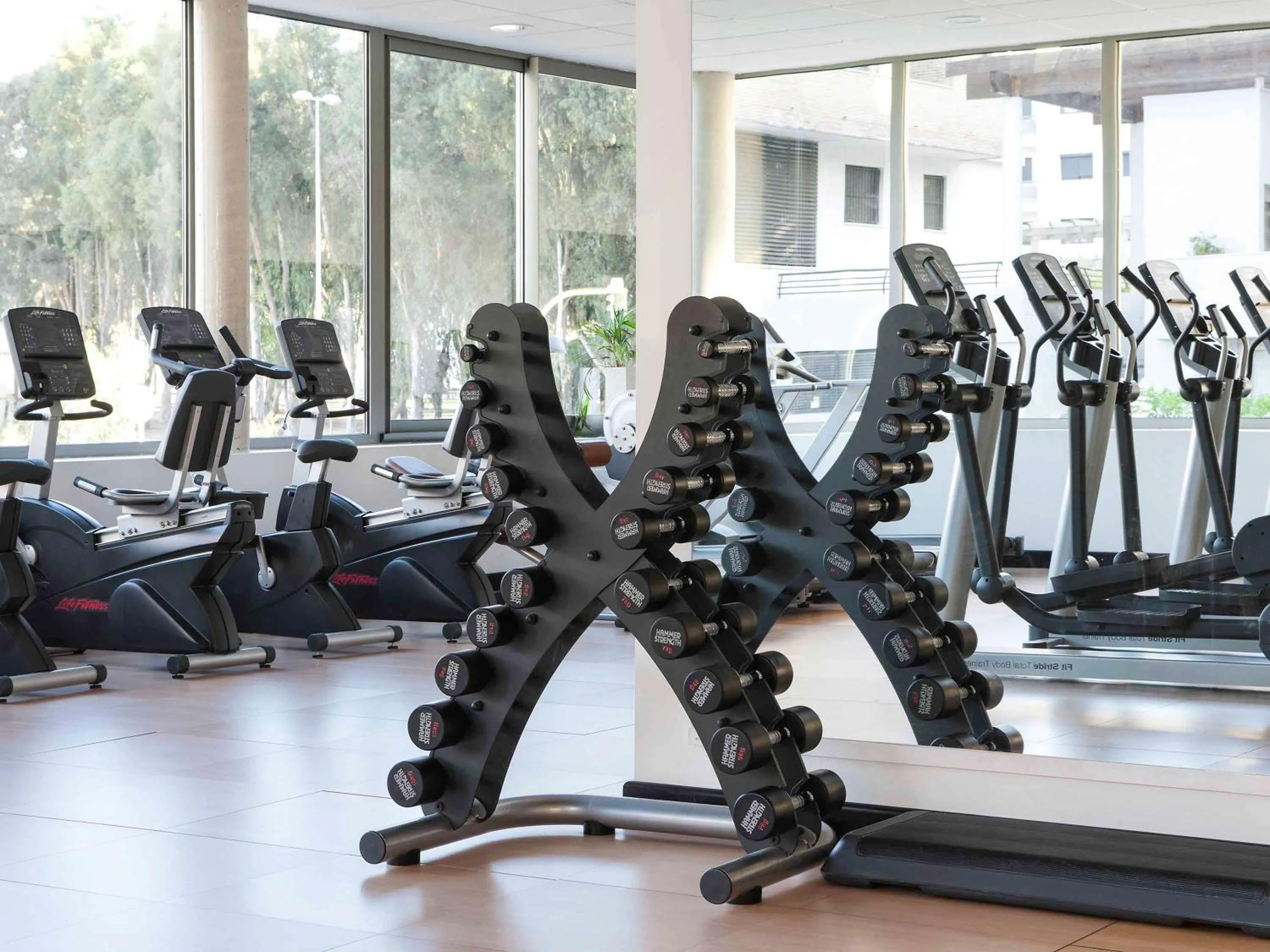 Fitness centre/facilities in Mercure Algeciras