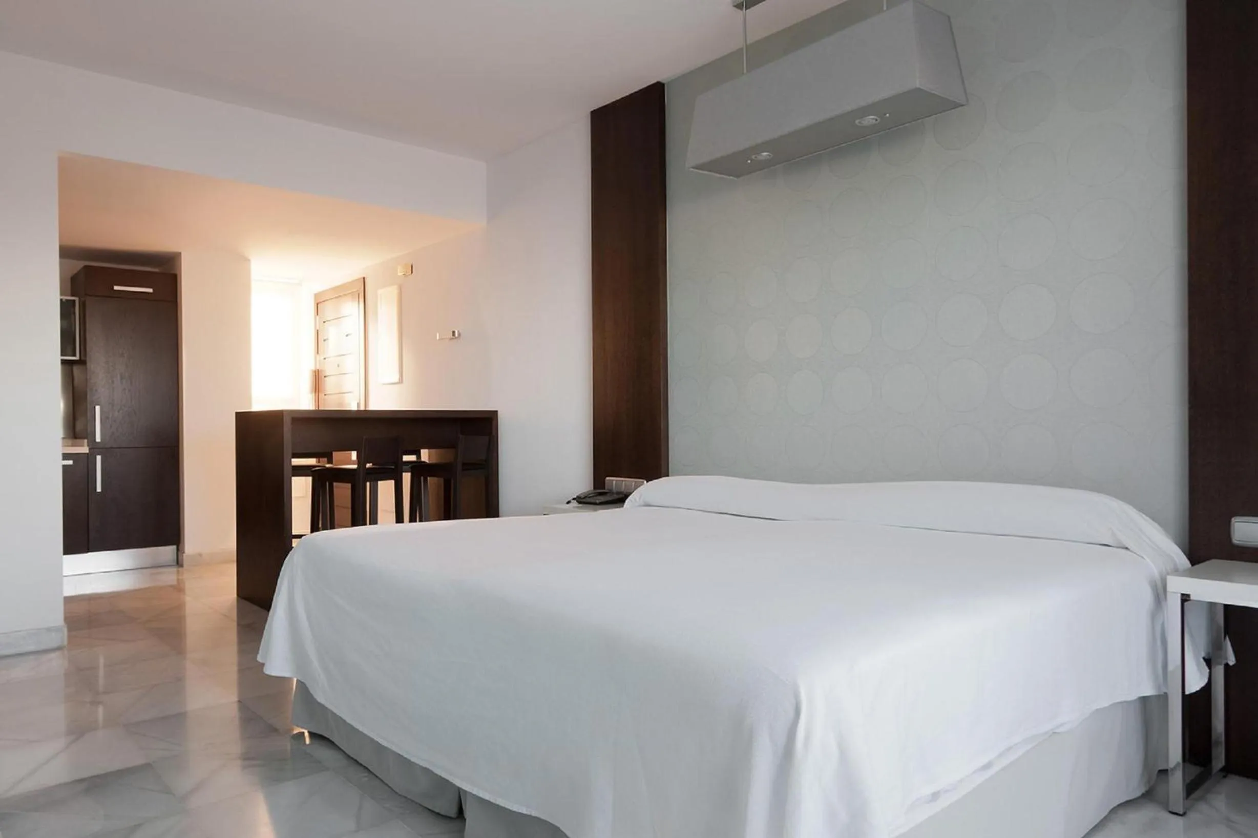 Bed in Mercure Algeciras