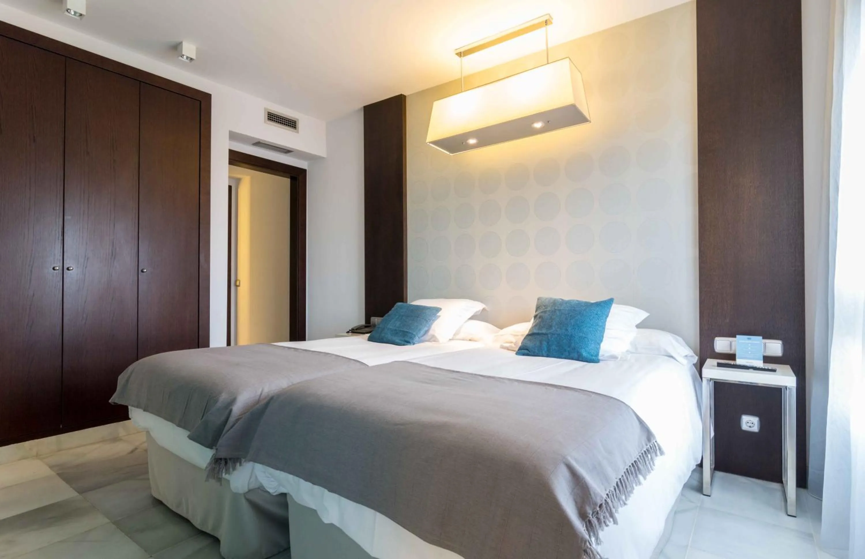 Bed in Mercure Algeciras