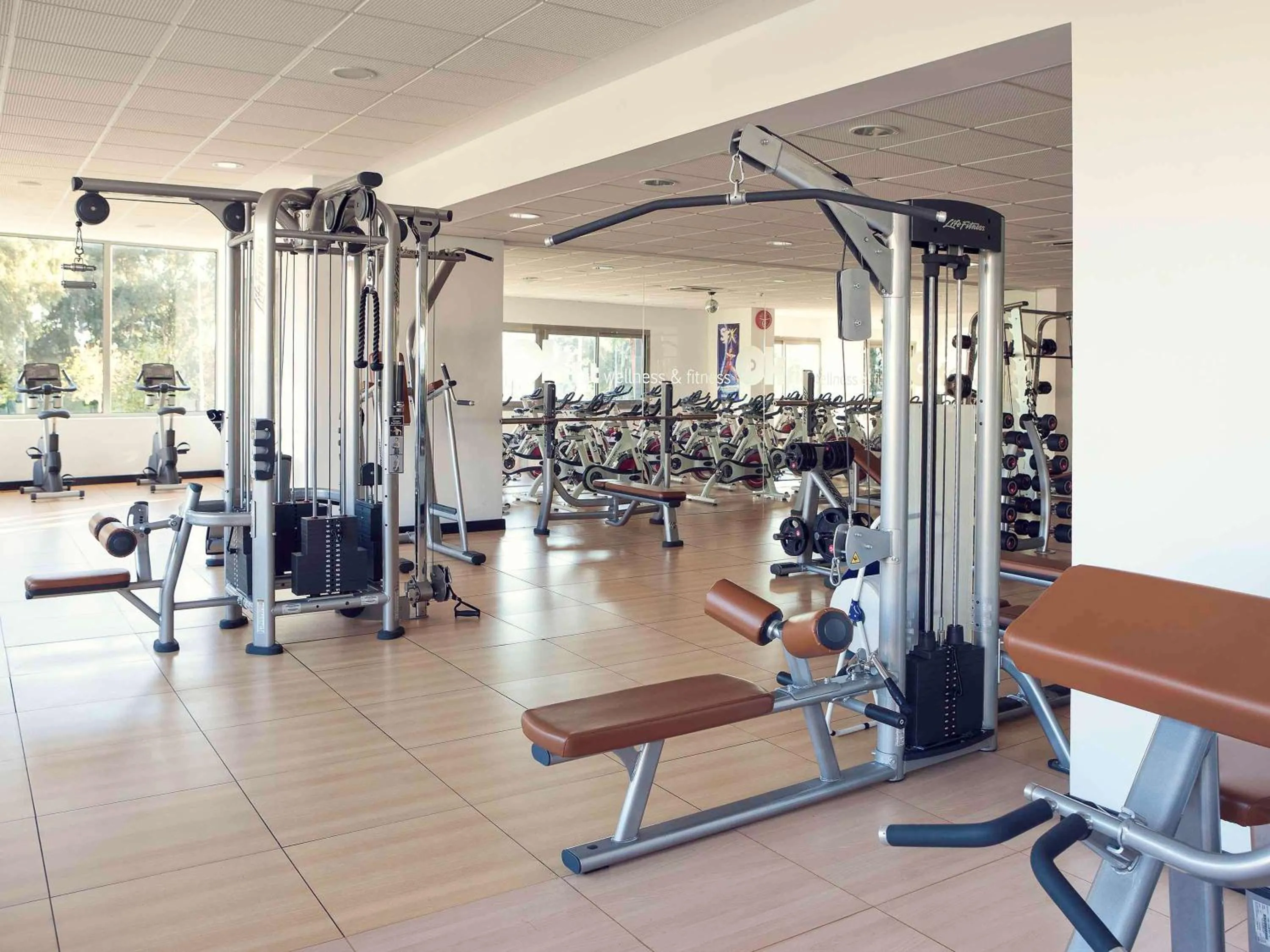 Fitness centre/facilities in Mercure Algeciras