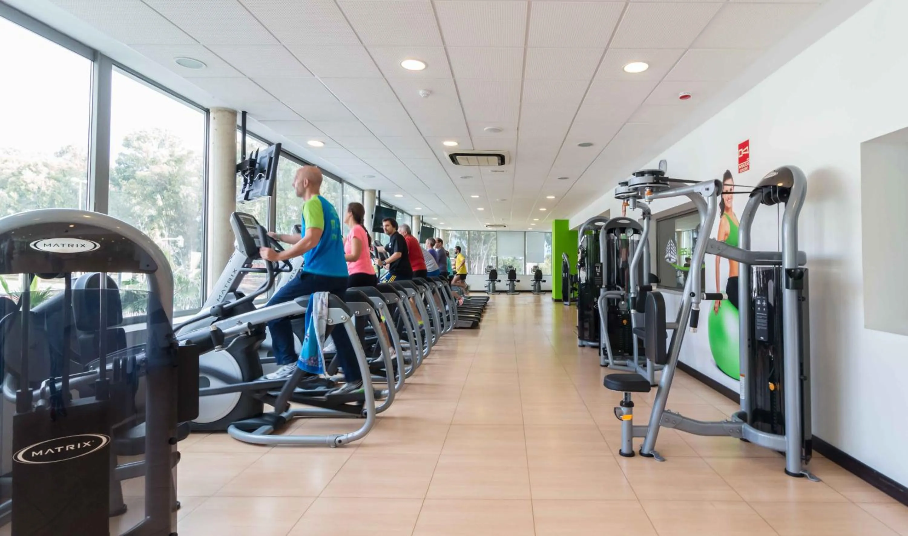Fitness centre/facilities in Mercure Algeciras