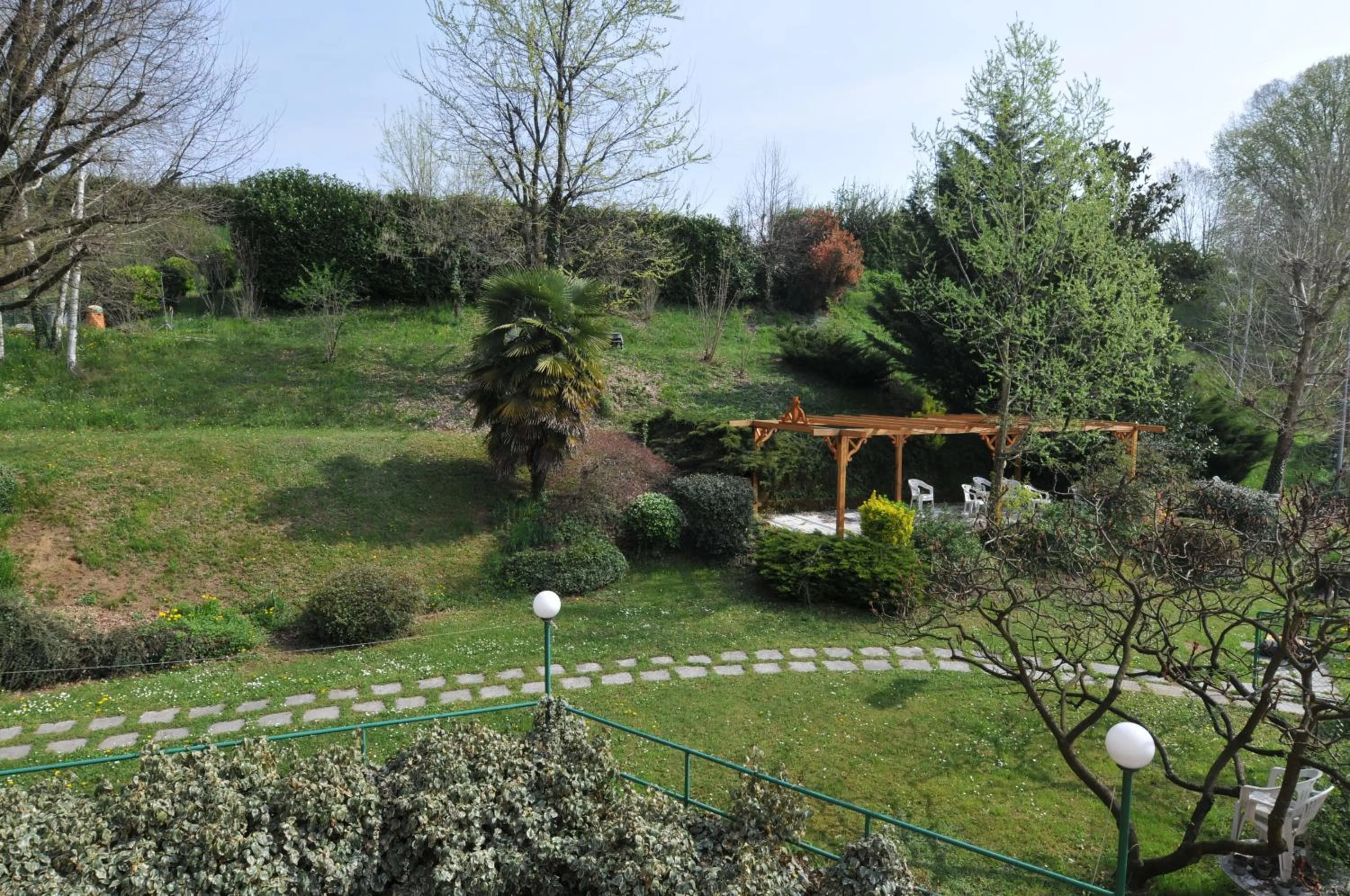 Garden in Hotel Fossati