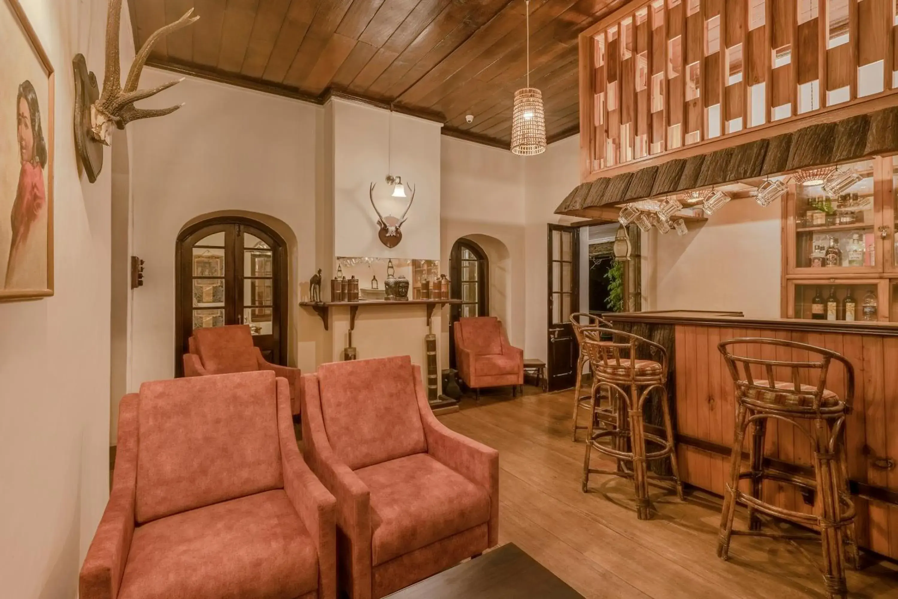 Lounge or bar in Sterling Park Kalimpong Lounge or bar in Sterling Park Kalimpong