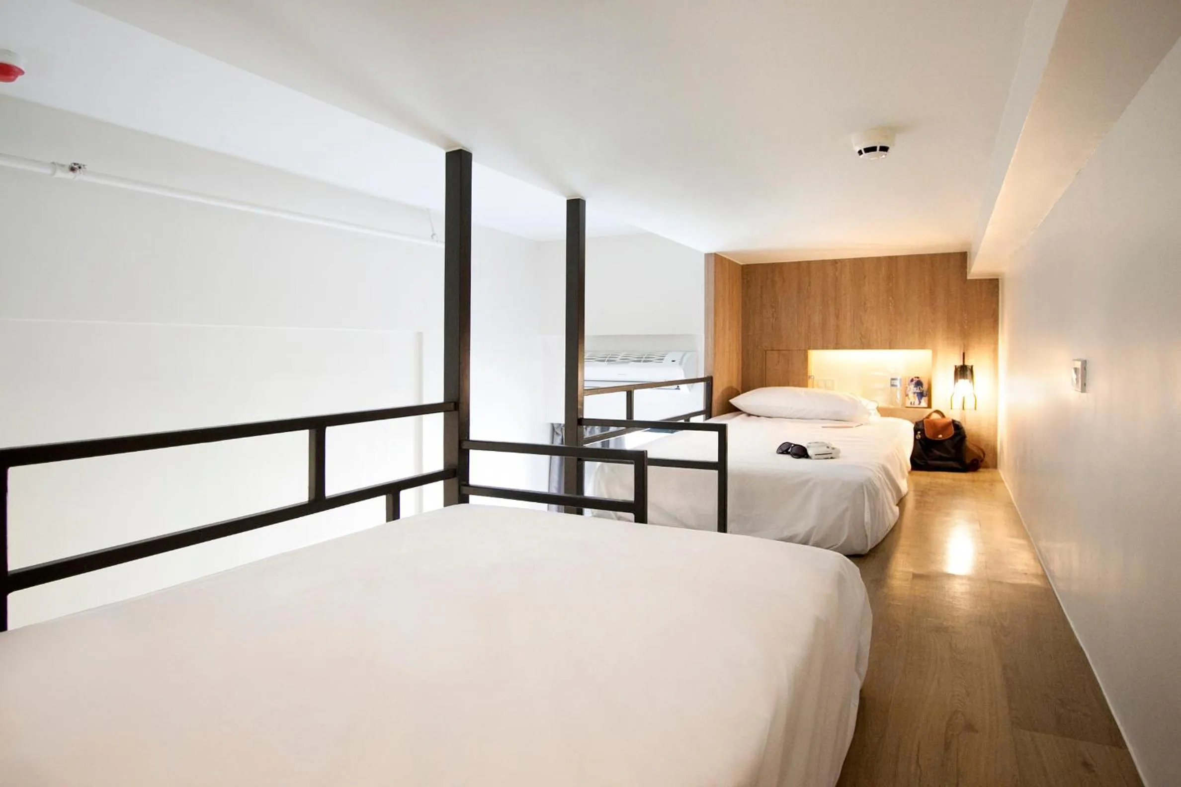 Bedroom, Bed in Lub d Manila Makati - Central Makati, Near Nightlife