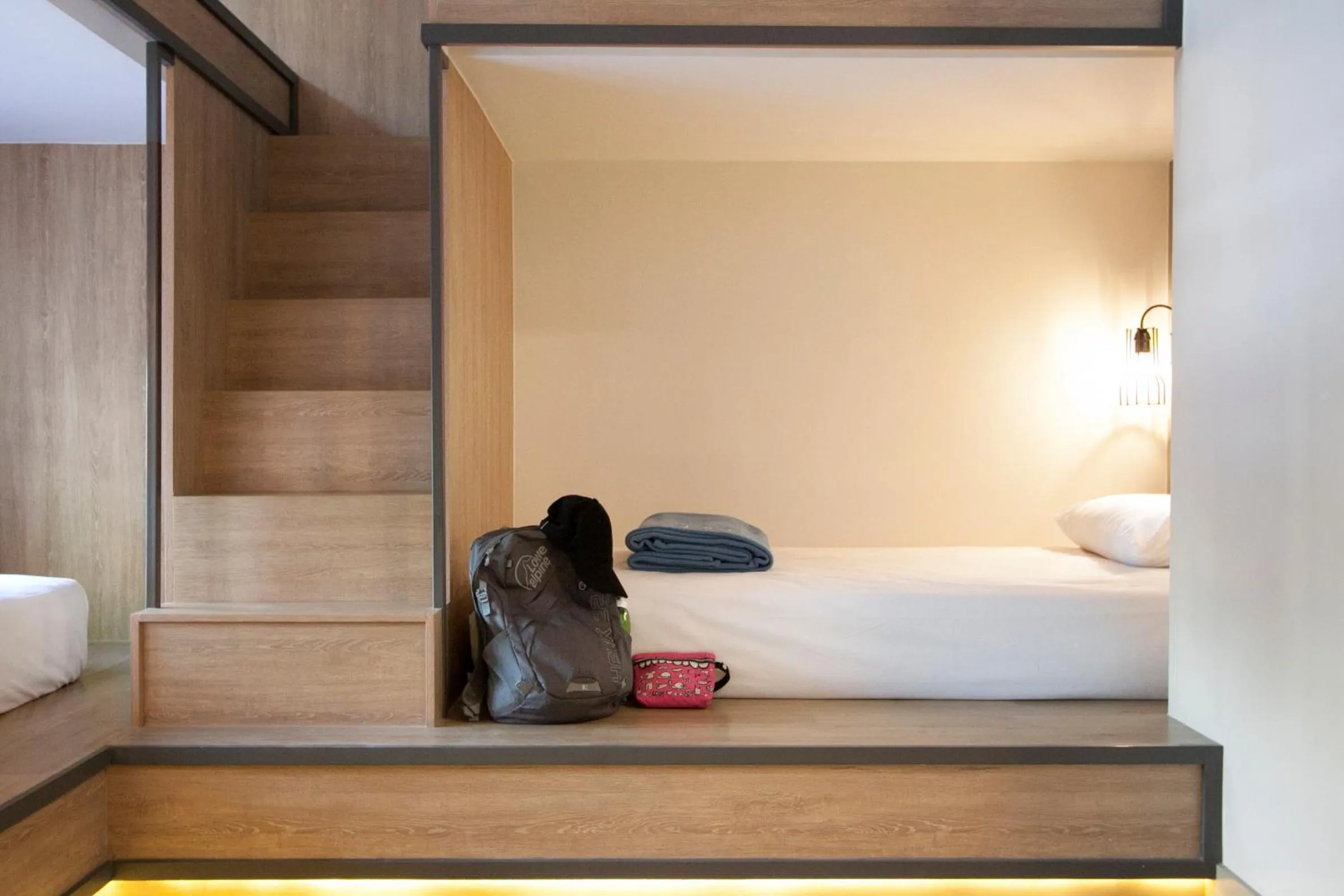 Decorative detail, Bed in Lub d Manila Makati - Central Makati, Near Nightlife