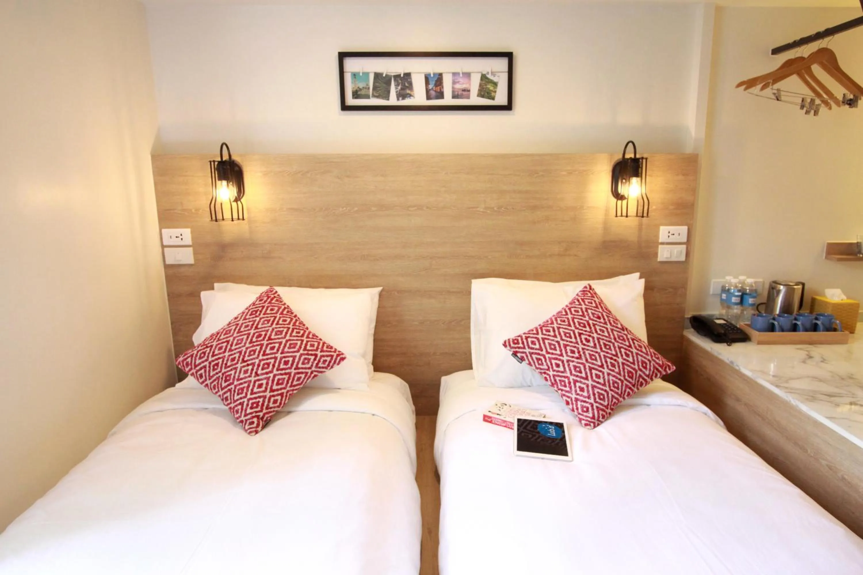 Bedroom, Bed in Lub d Manila Makati - Central Makati, Near Nightlife