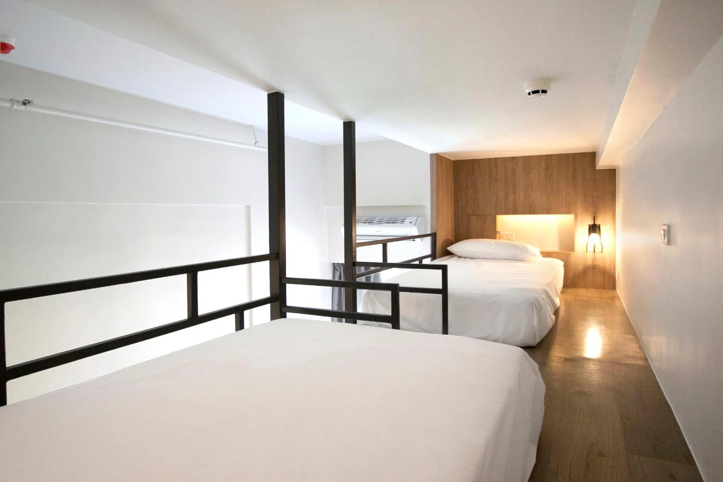 Bedroom, Bed in Lub d Manila Makati - Central Makati, Near Nightlife