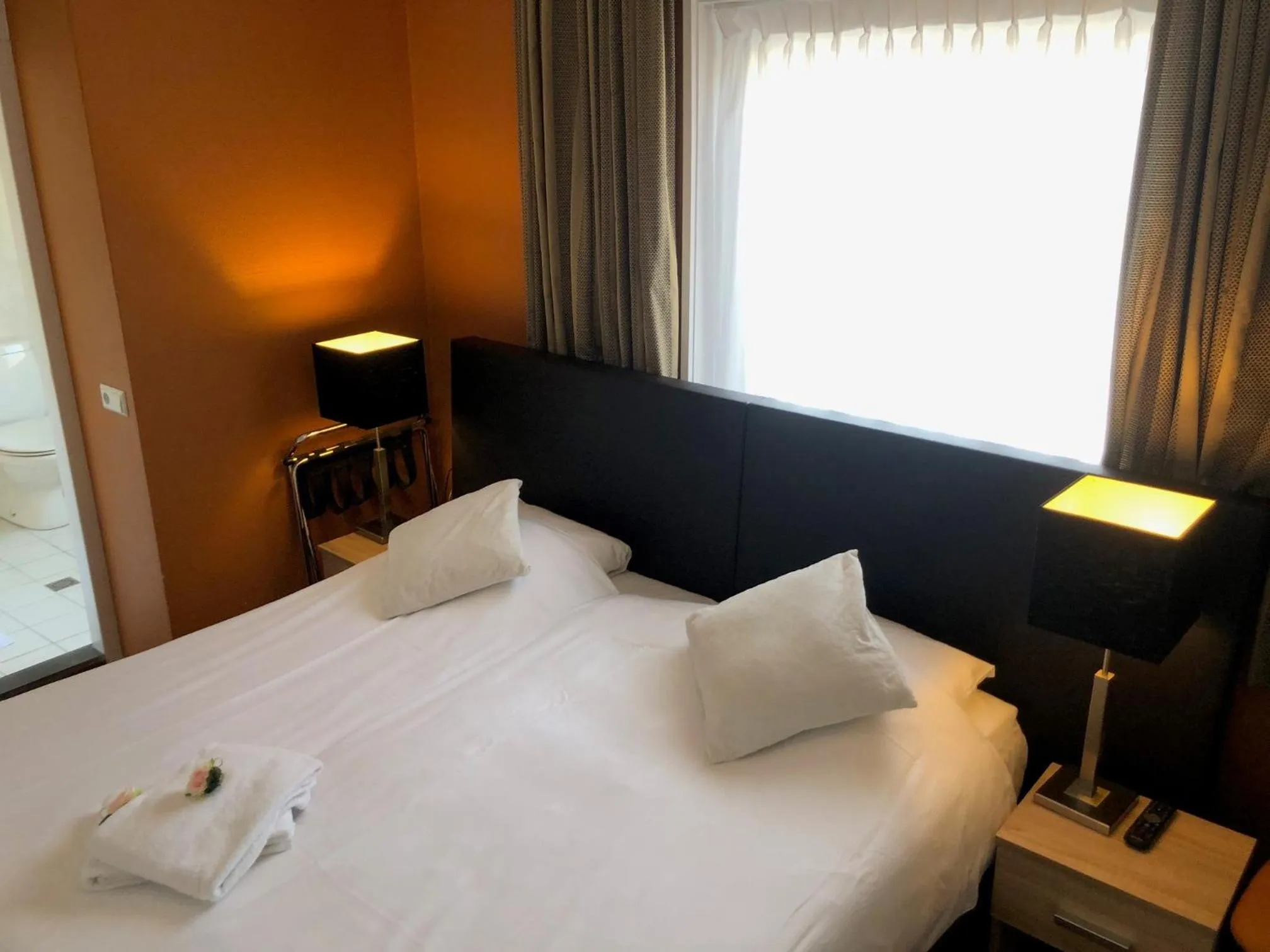 Bed in Hotel de Keizerskroon Hoorn