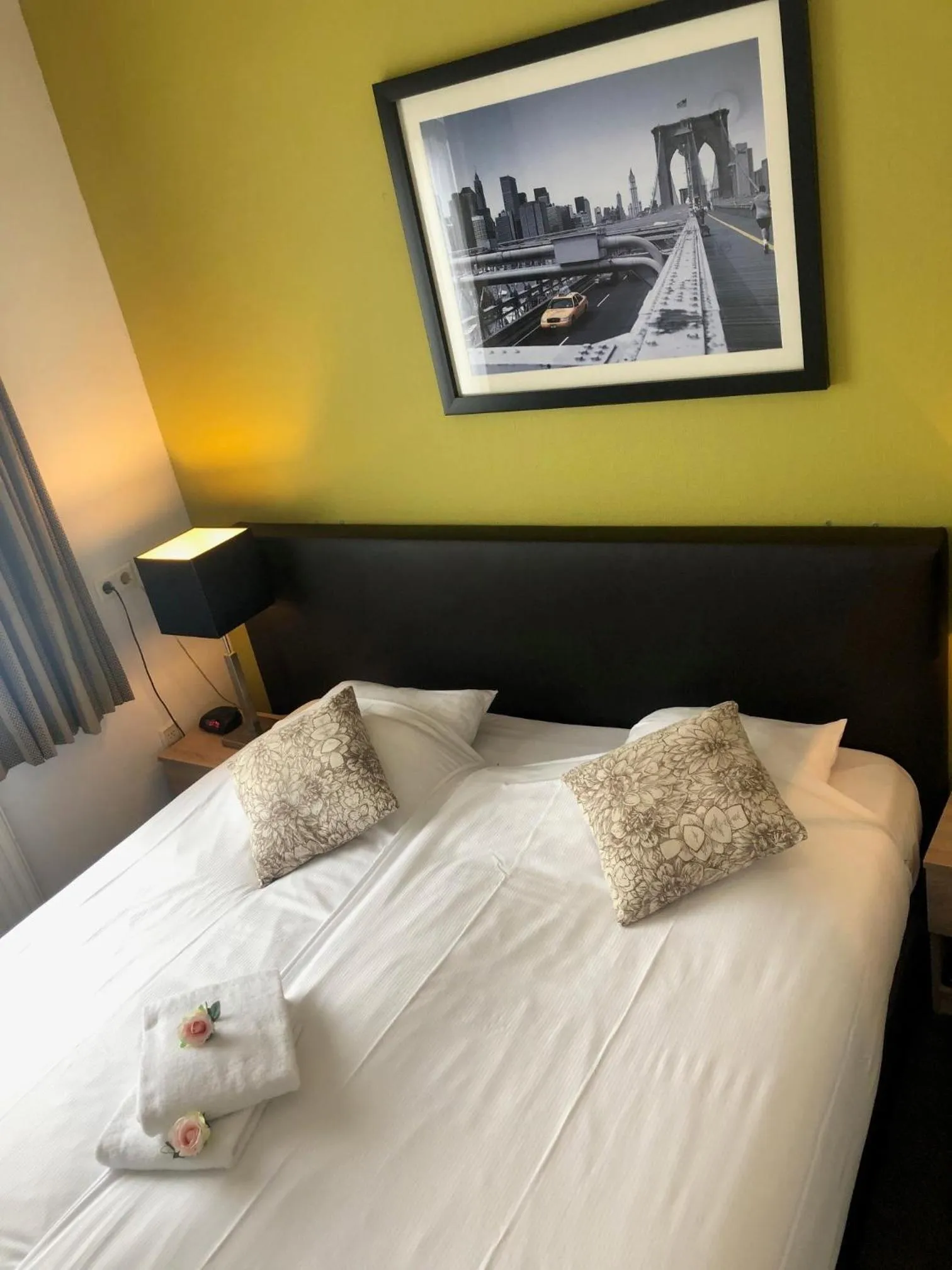 Bed in Hotel de Keizerskroon Hoorn