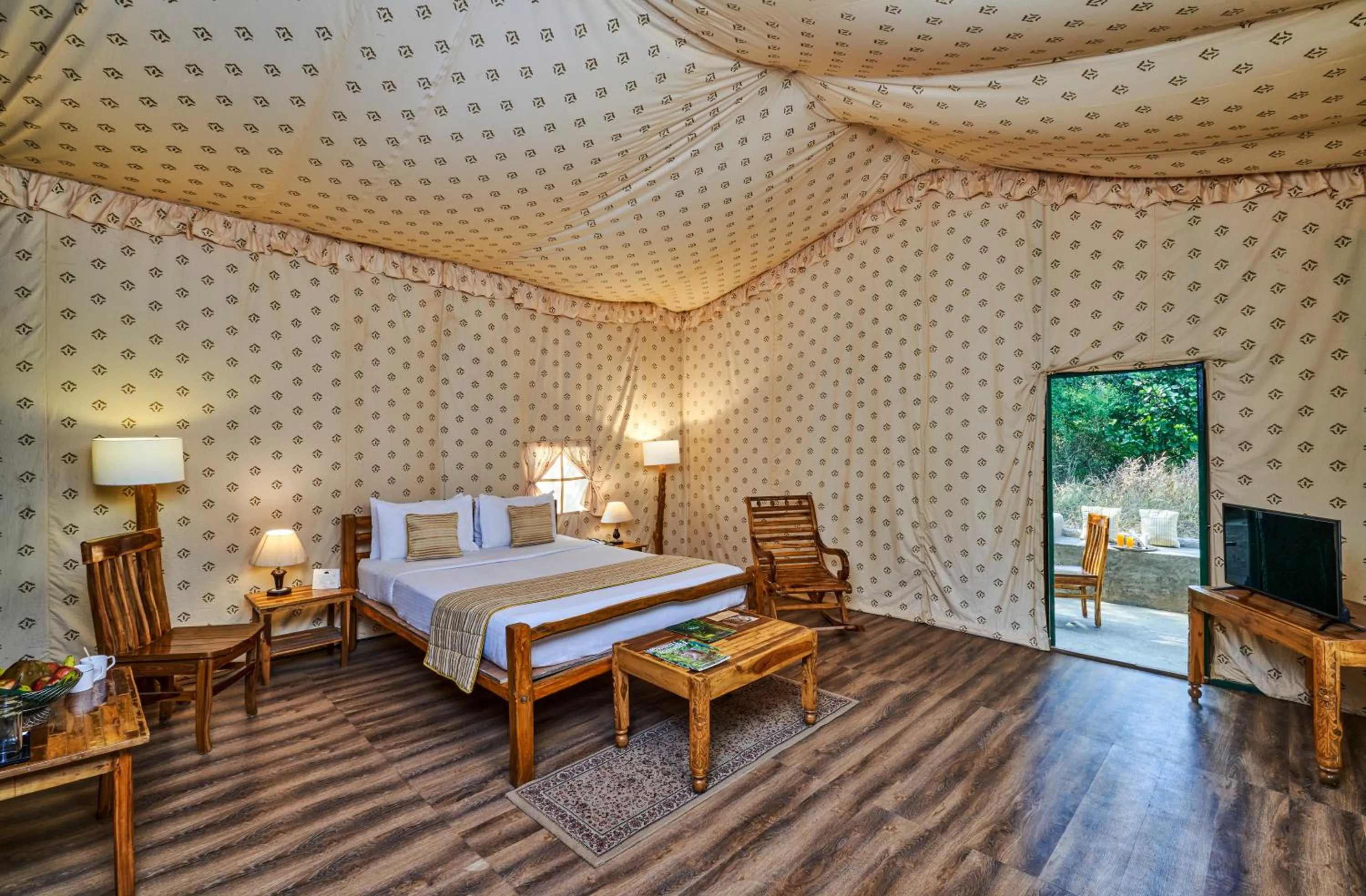 Tent in WelcomHeritage Jungle Home Pench