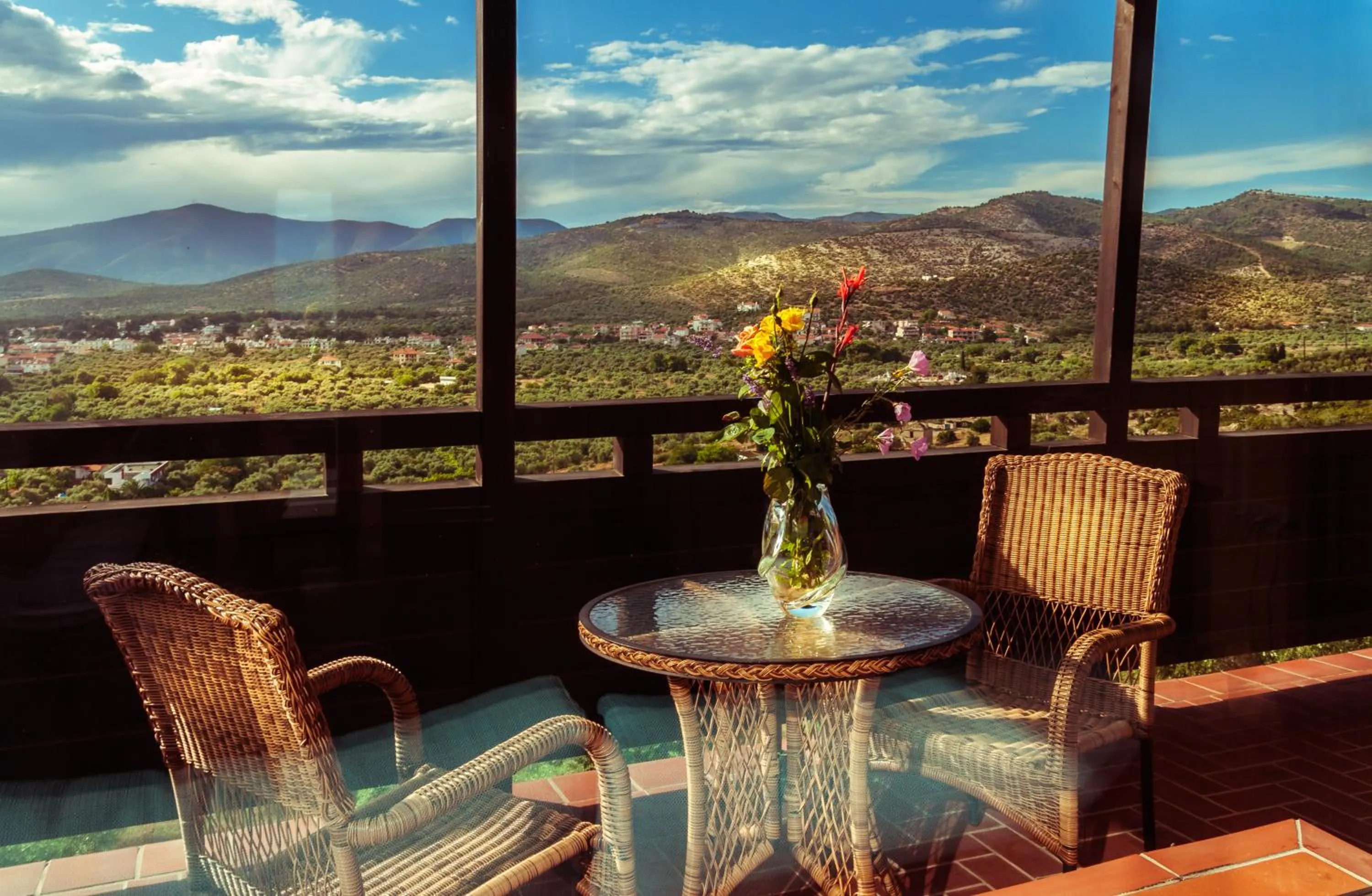 Balcony/Terrace in Kallisti Hotel