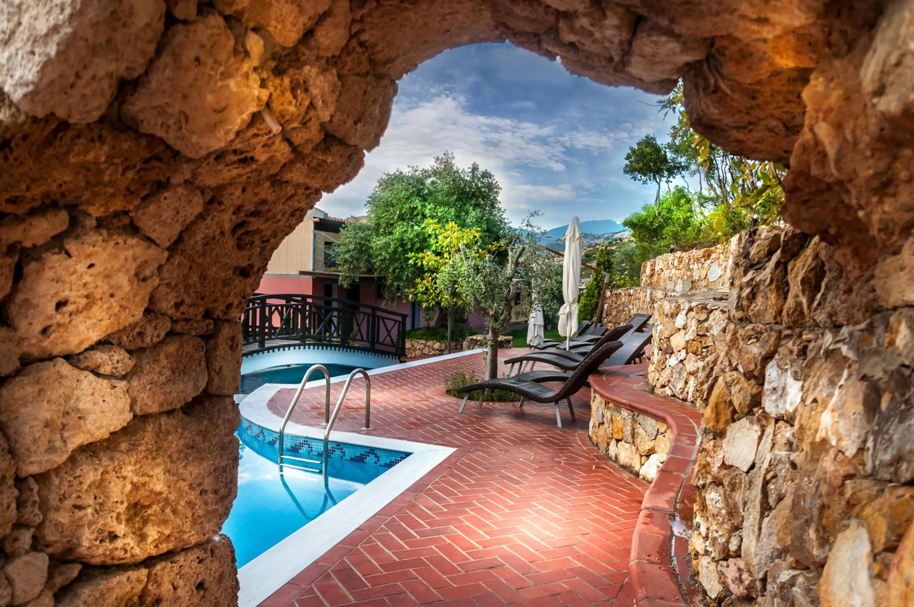 Swimming pool in Kallisti Hotel