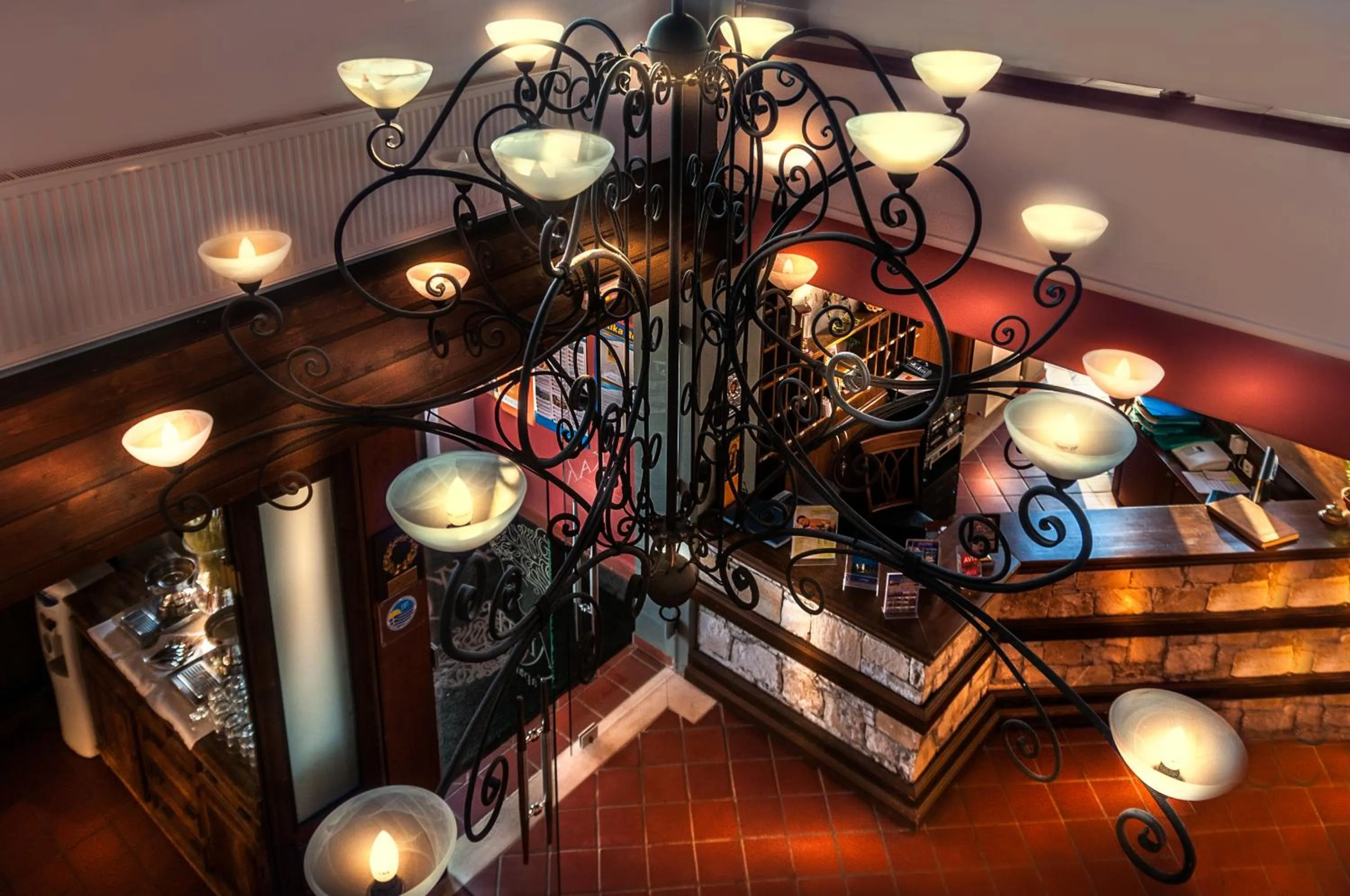 Decorative detail in Kallisti Hotel