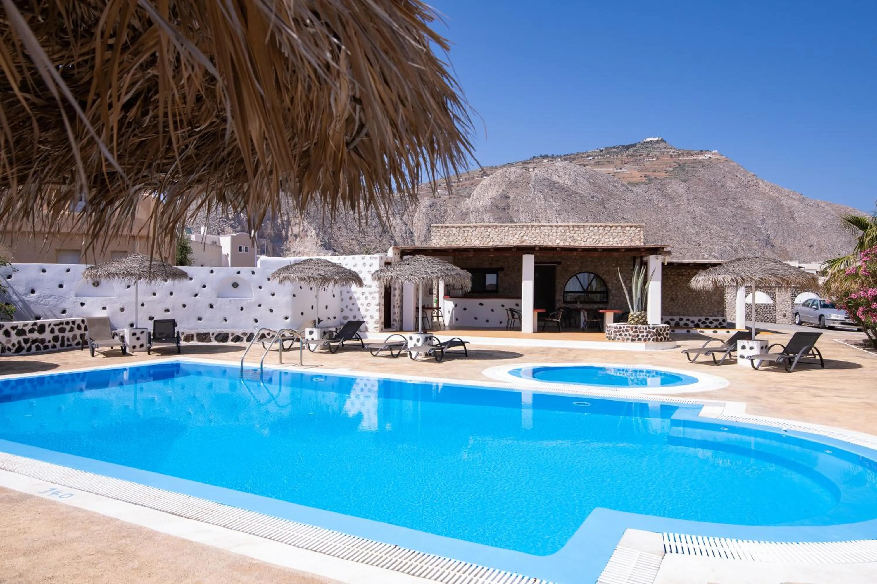 Swimming pool in Mandilaria Studios