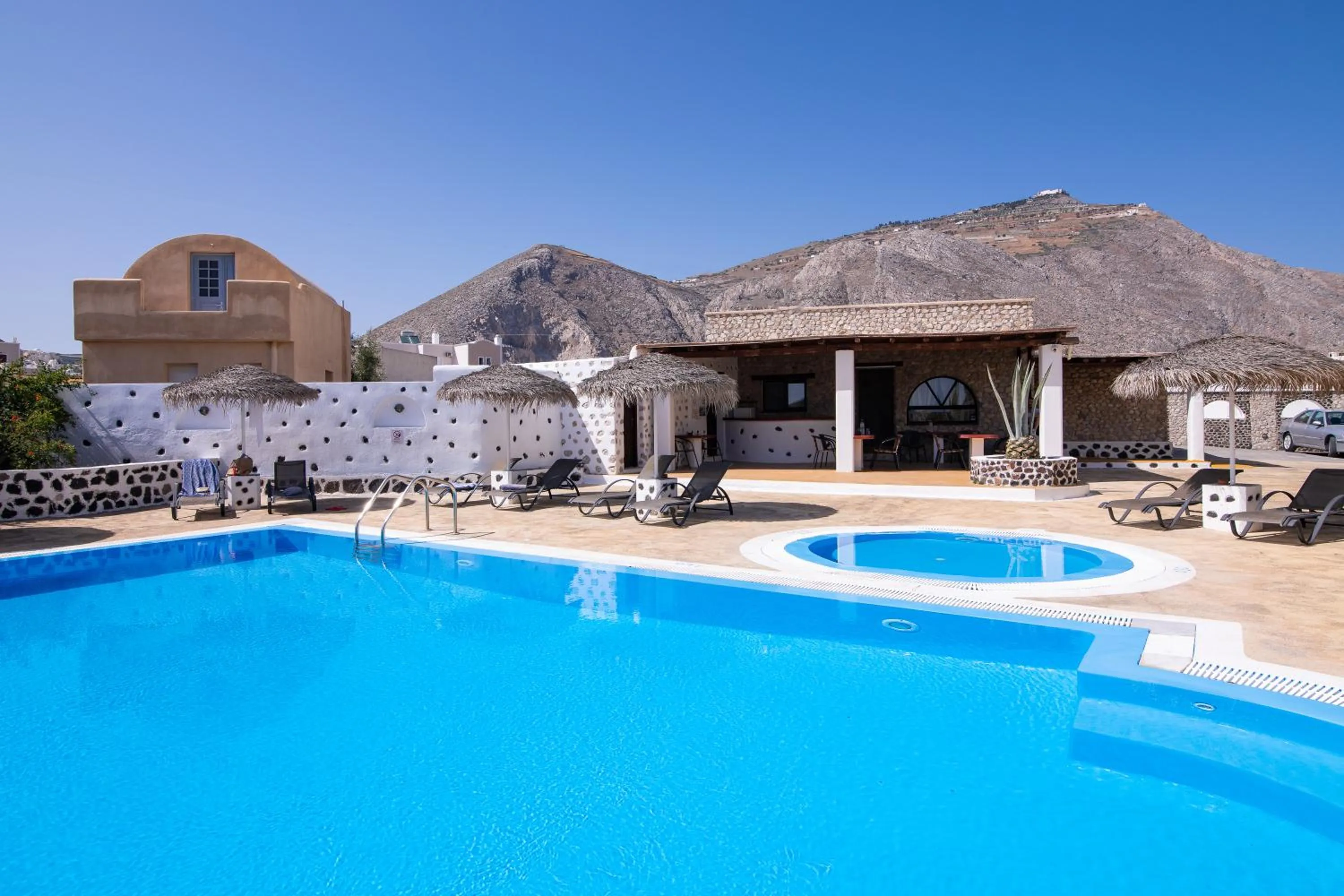 Swimming pool in Mandilaria Studios