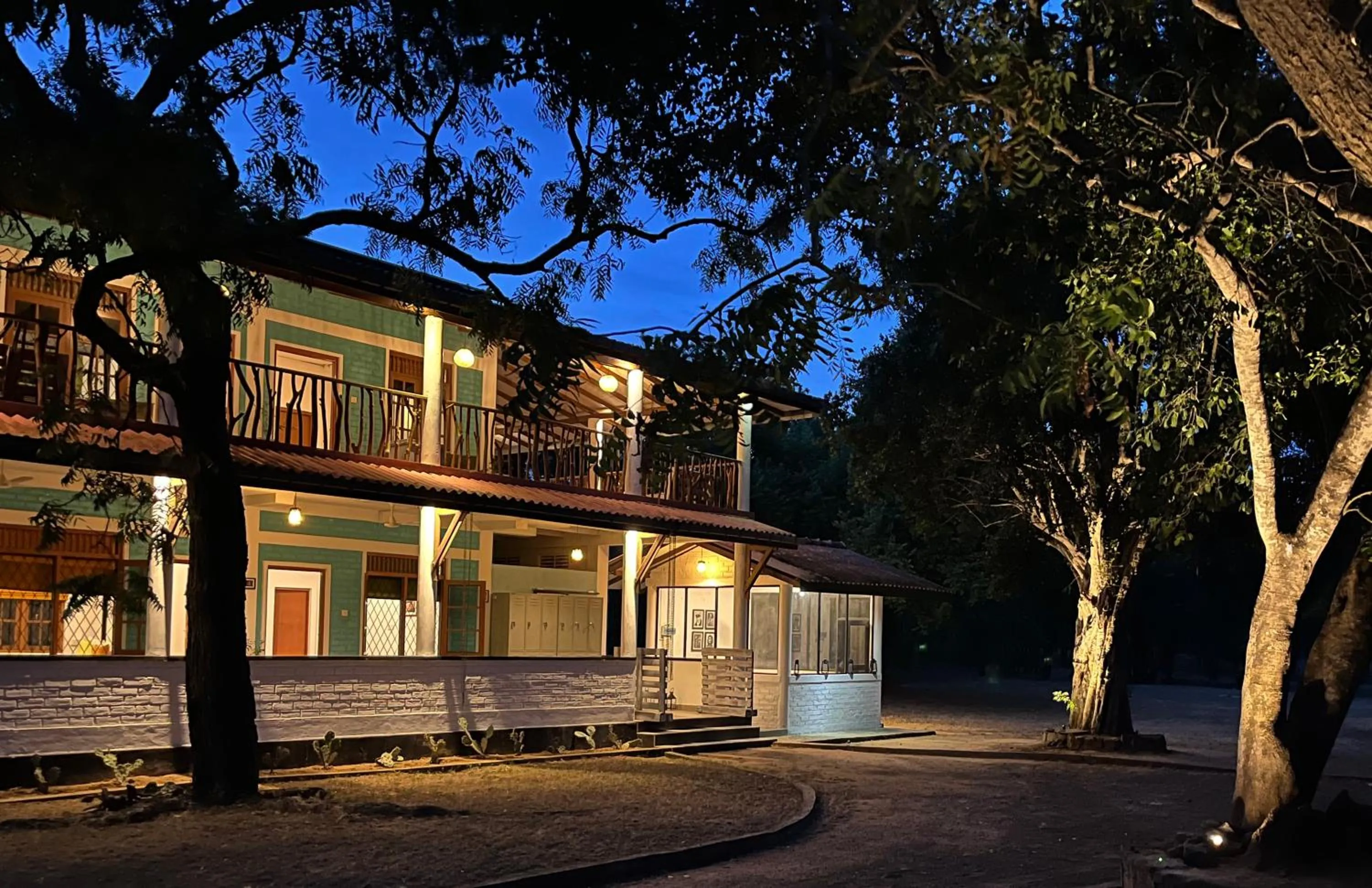 Property building in Funky Leopard Safari Lodge Bordering Yala National Park