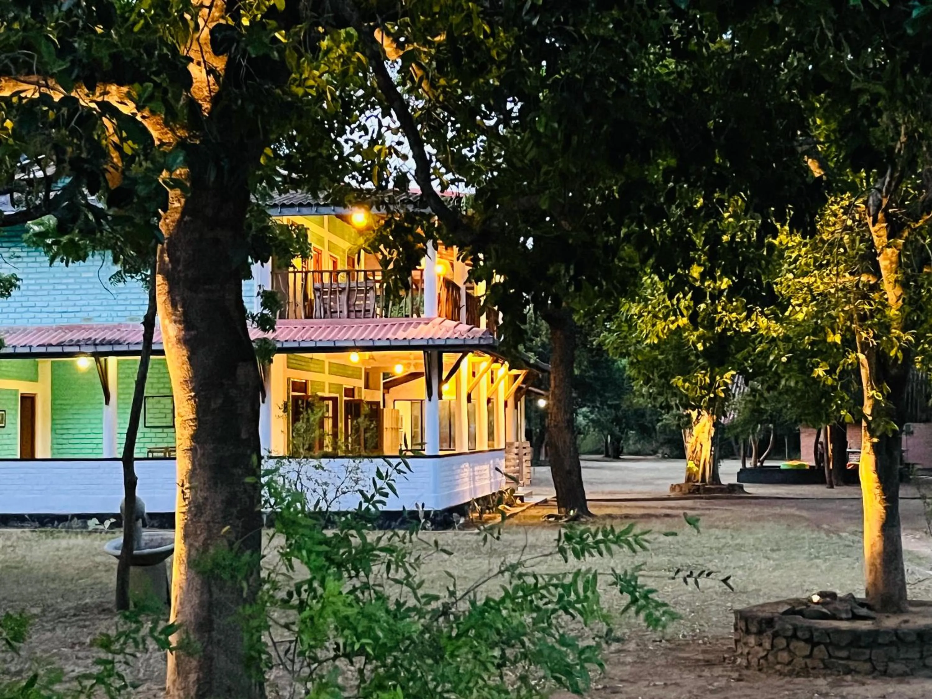 Property building in Funky Leopard Safari Lodge Bordering Yala National Park