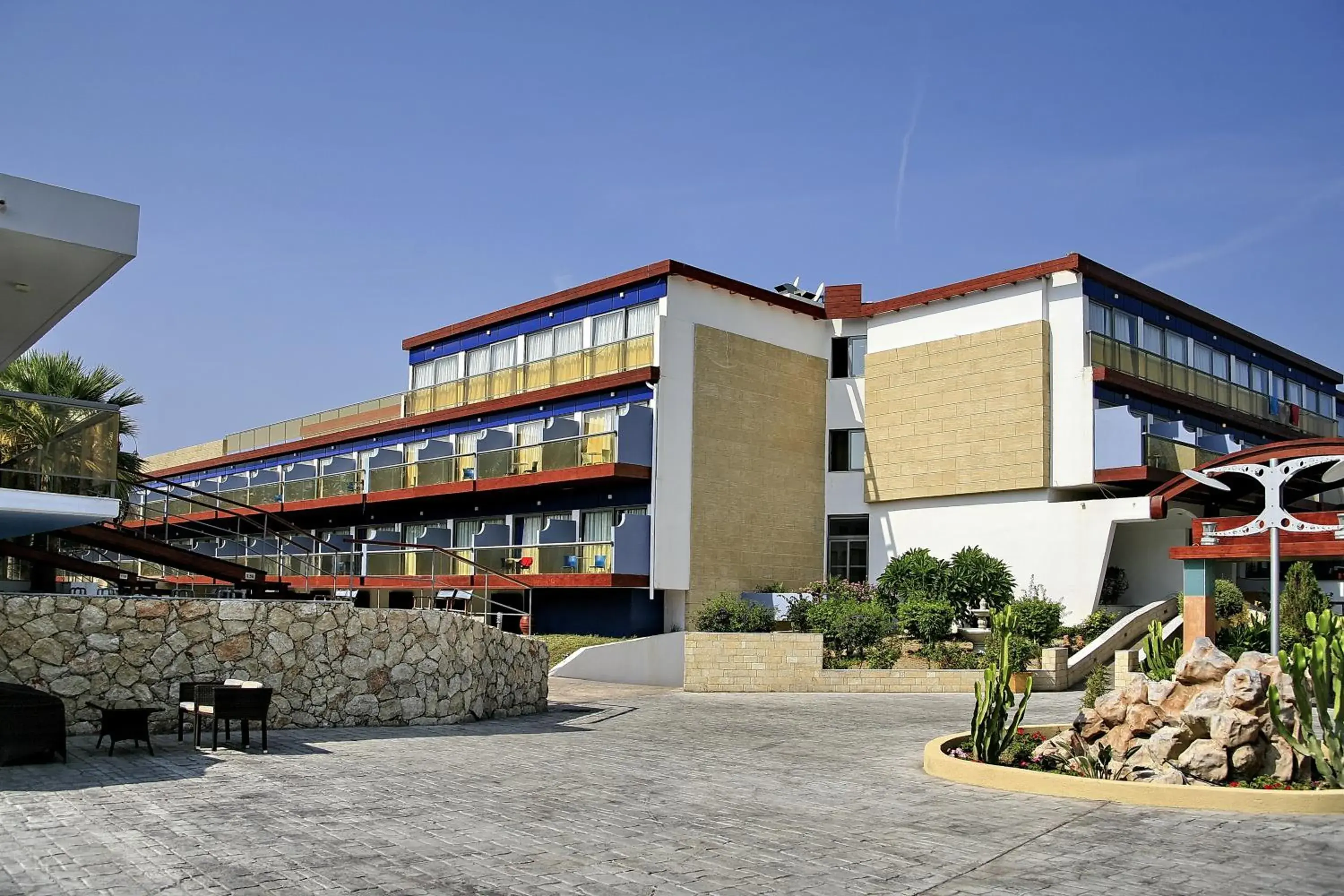 Facade/entrance in All Senses Ocean Blue Sea Side Resort - All Inclusive Facade/entrance in All Senses Ocean Blue Sea Side Resort - All Inclusive