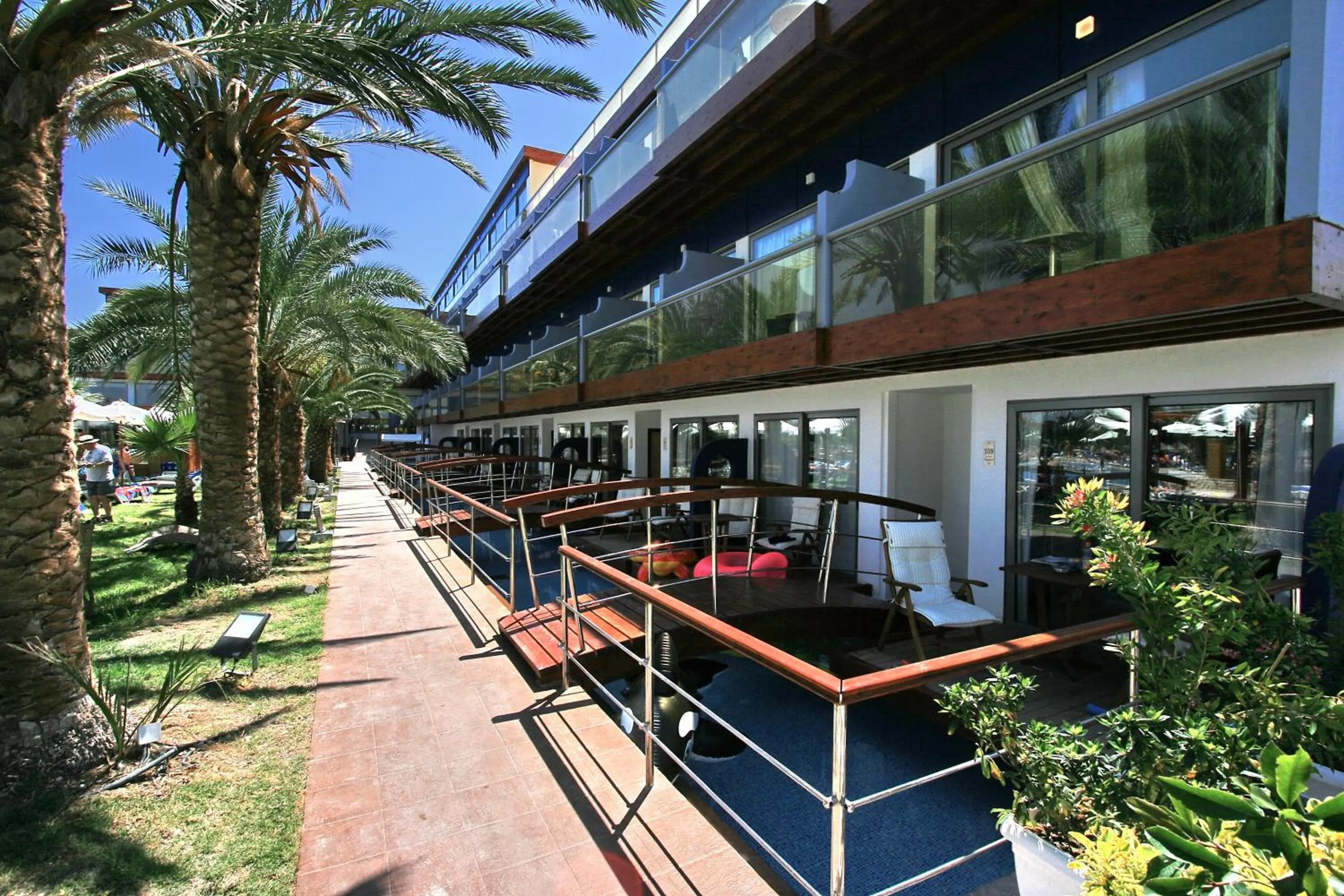 Balcony/Terrace in All Senses Ocean Blue Sea Side Resort - All Inclusive