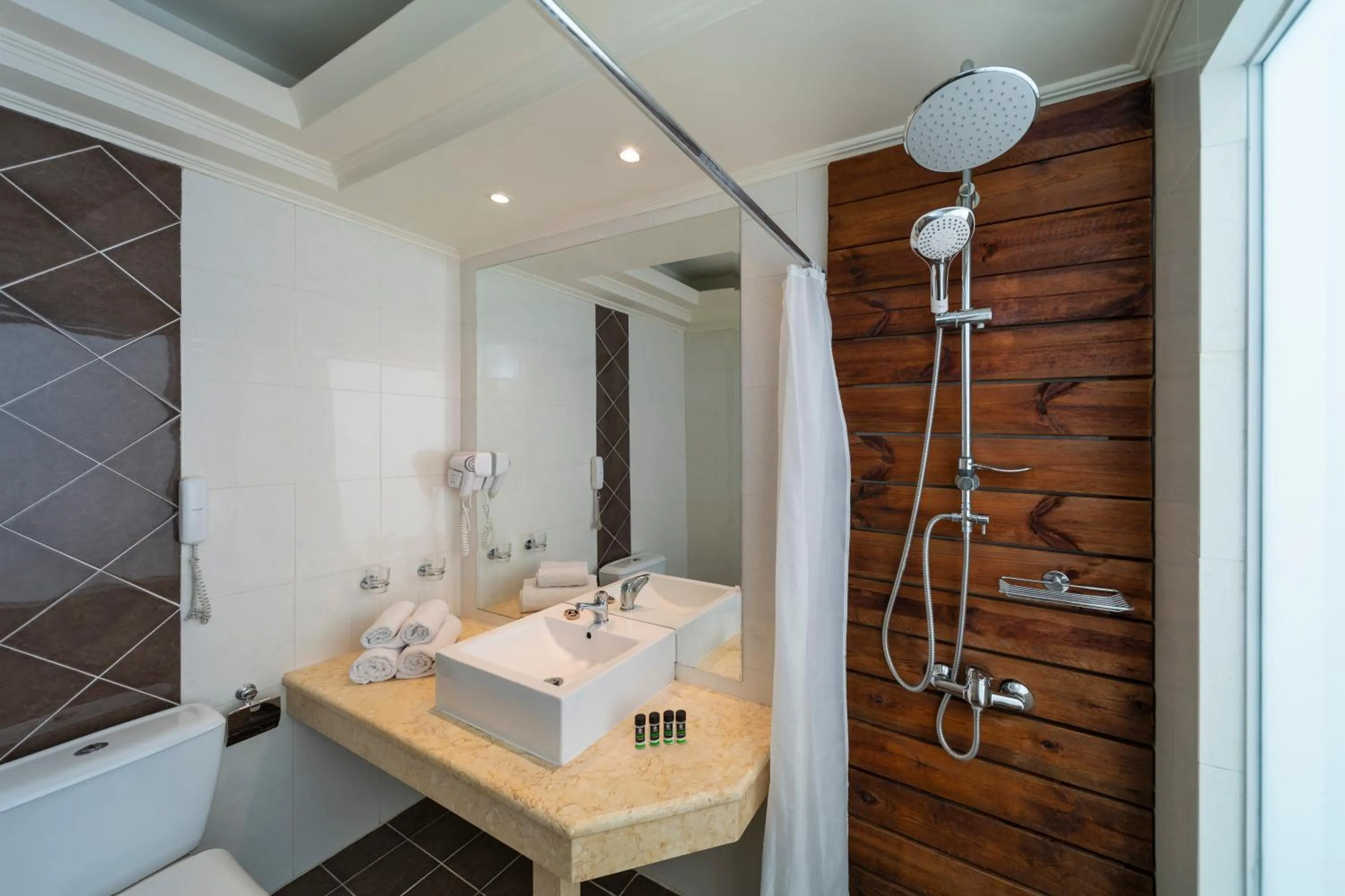 Bathroom in All Senses Ocean Blue Sea Side Resort - All Inclusive