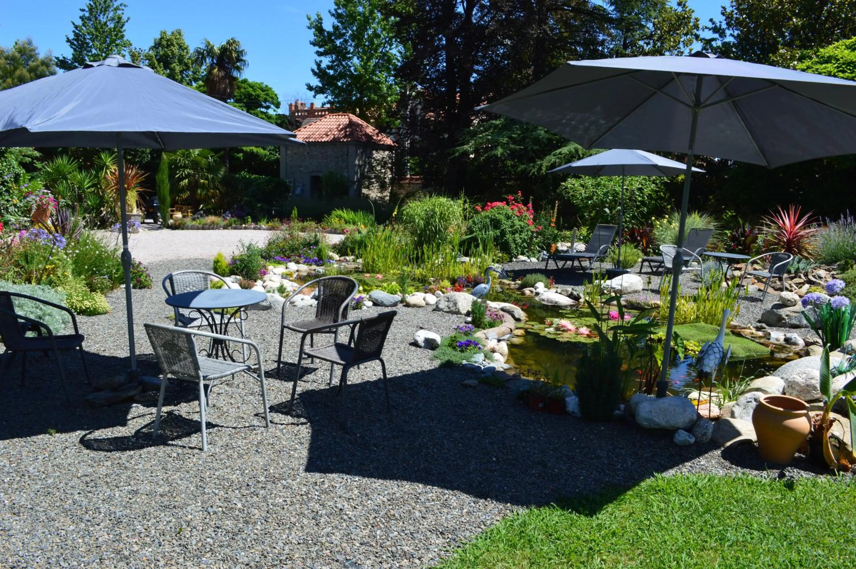 Garden in Villa Lafabregue