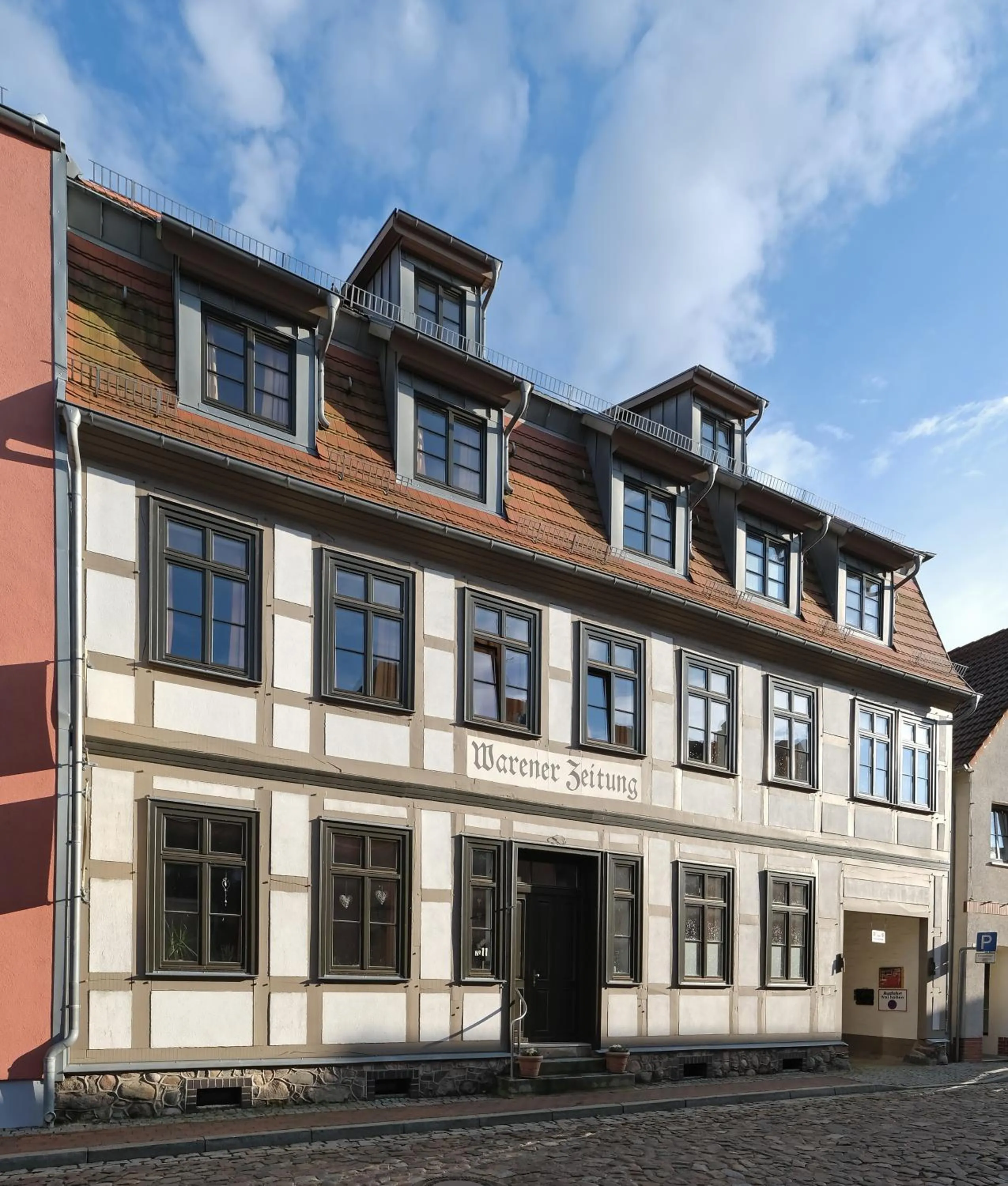 Property building in Hotel Waren-Alte Warener Zeitung