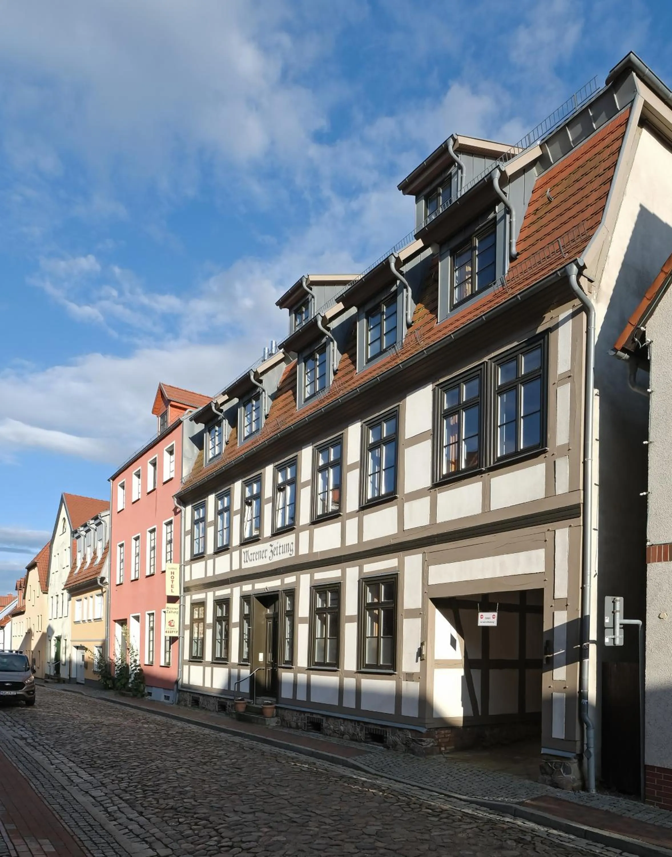 Property building in Hotel Waren-Alte Warener Zeitung