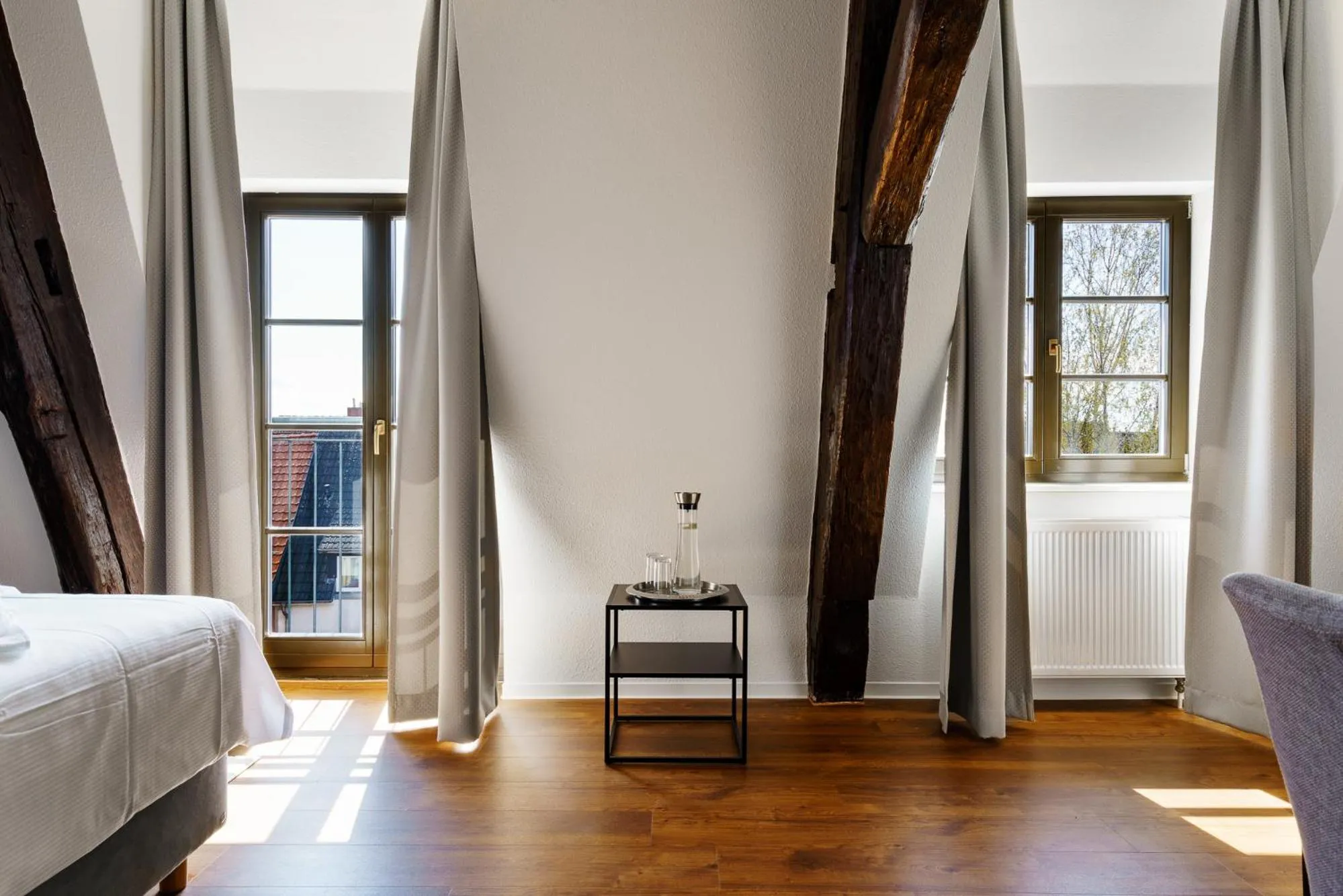 Photo of the whole room, Bed in Hotel Waren-Alte Warener Zeitung