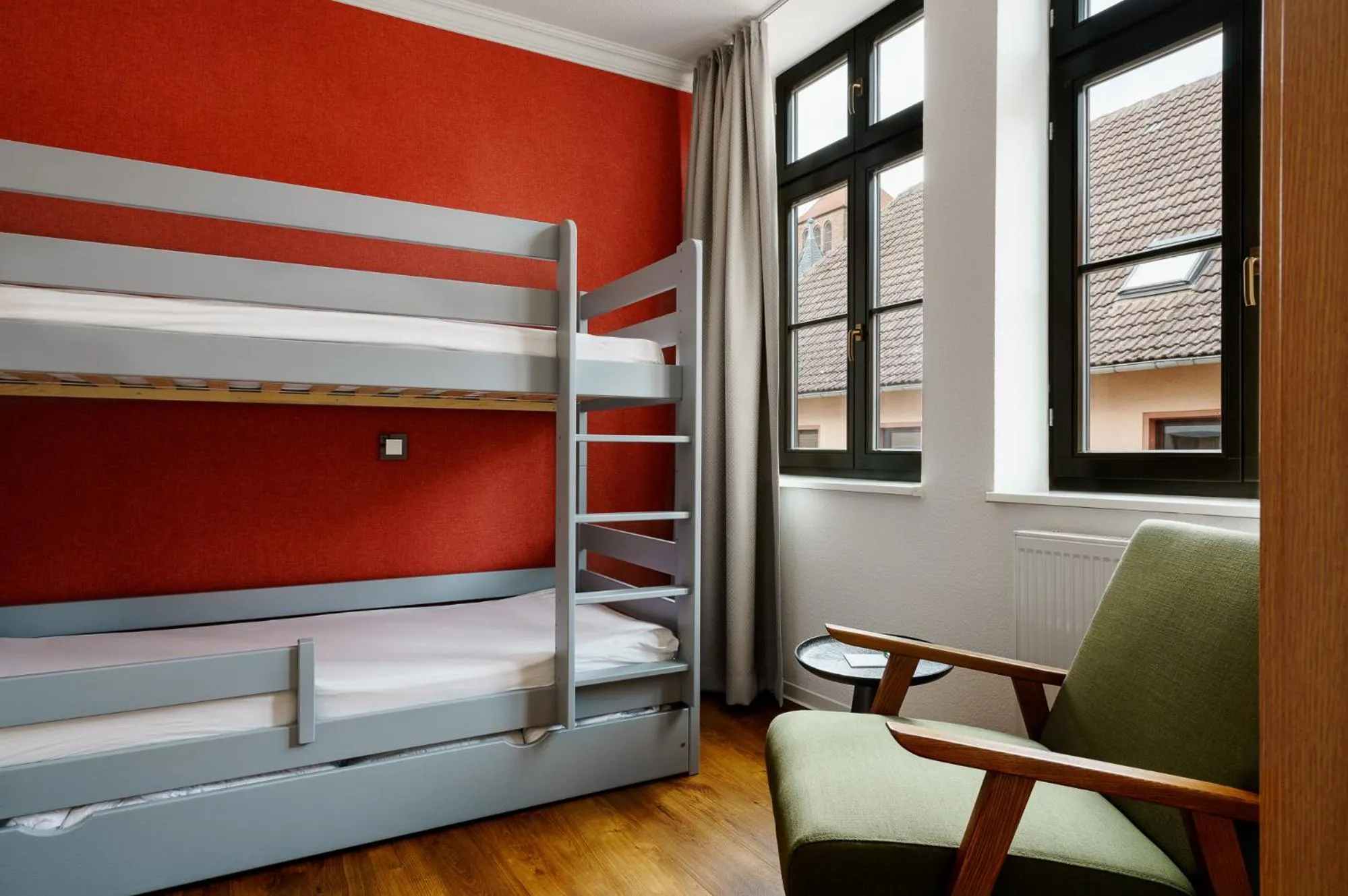 Bed in Hotel Waren-Alte Warener Zeitung