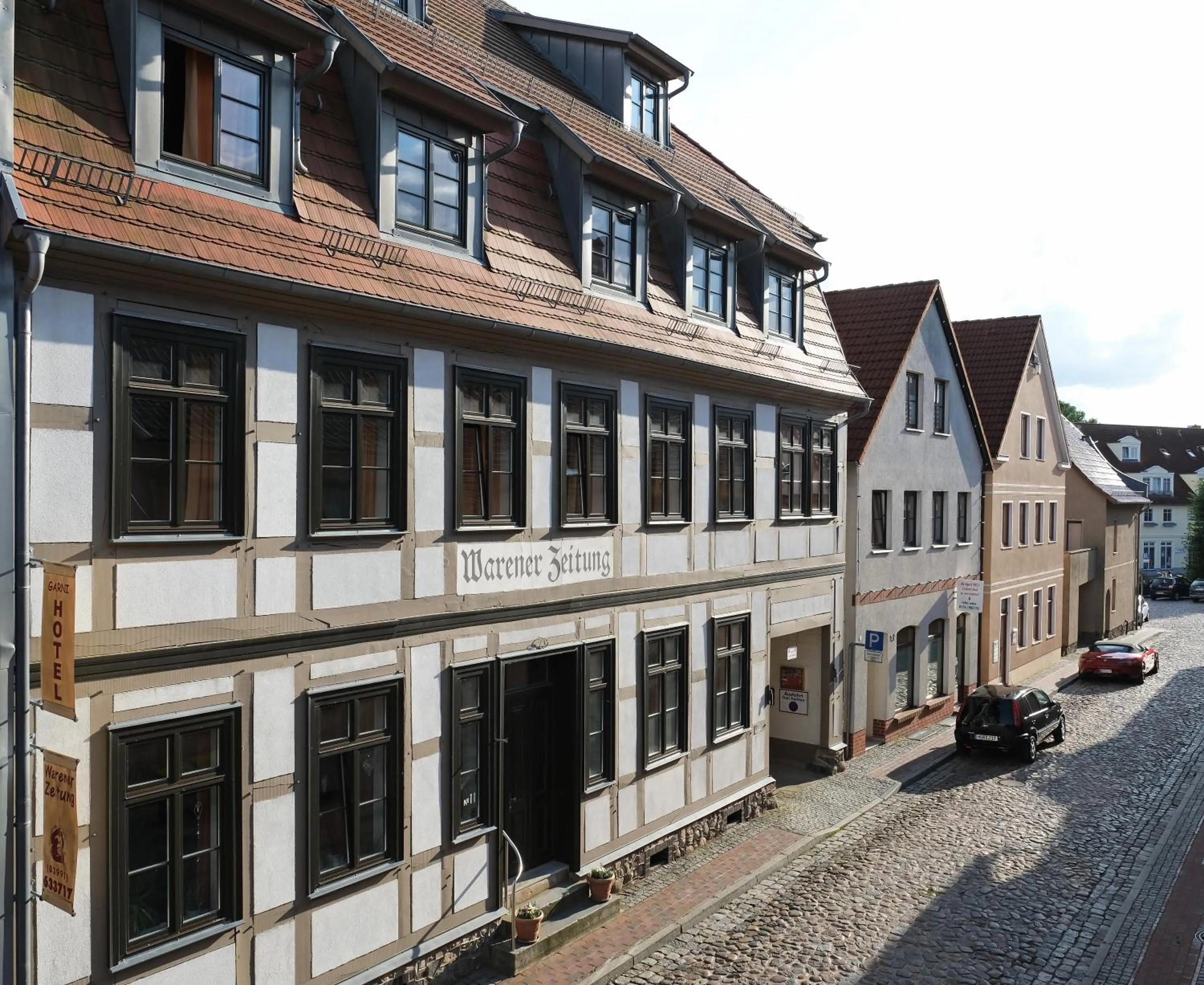 Property building in Hotel Waren-Alte Warener Zeitung