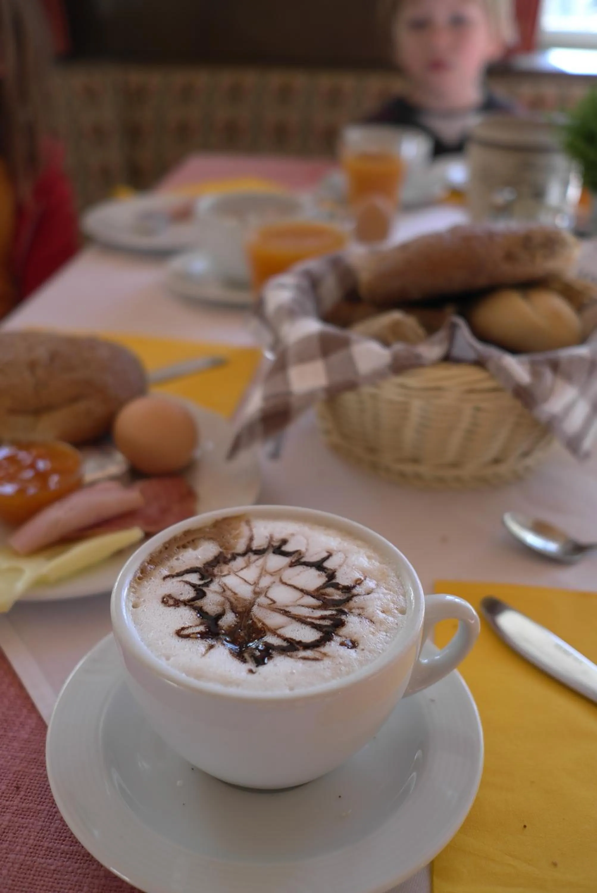 Breakfast in Berghotel Franzenshöhe