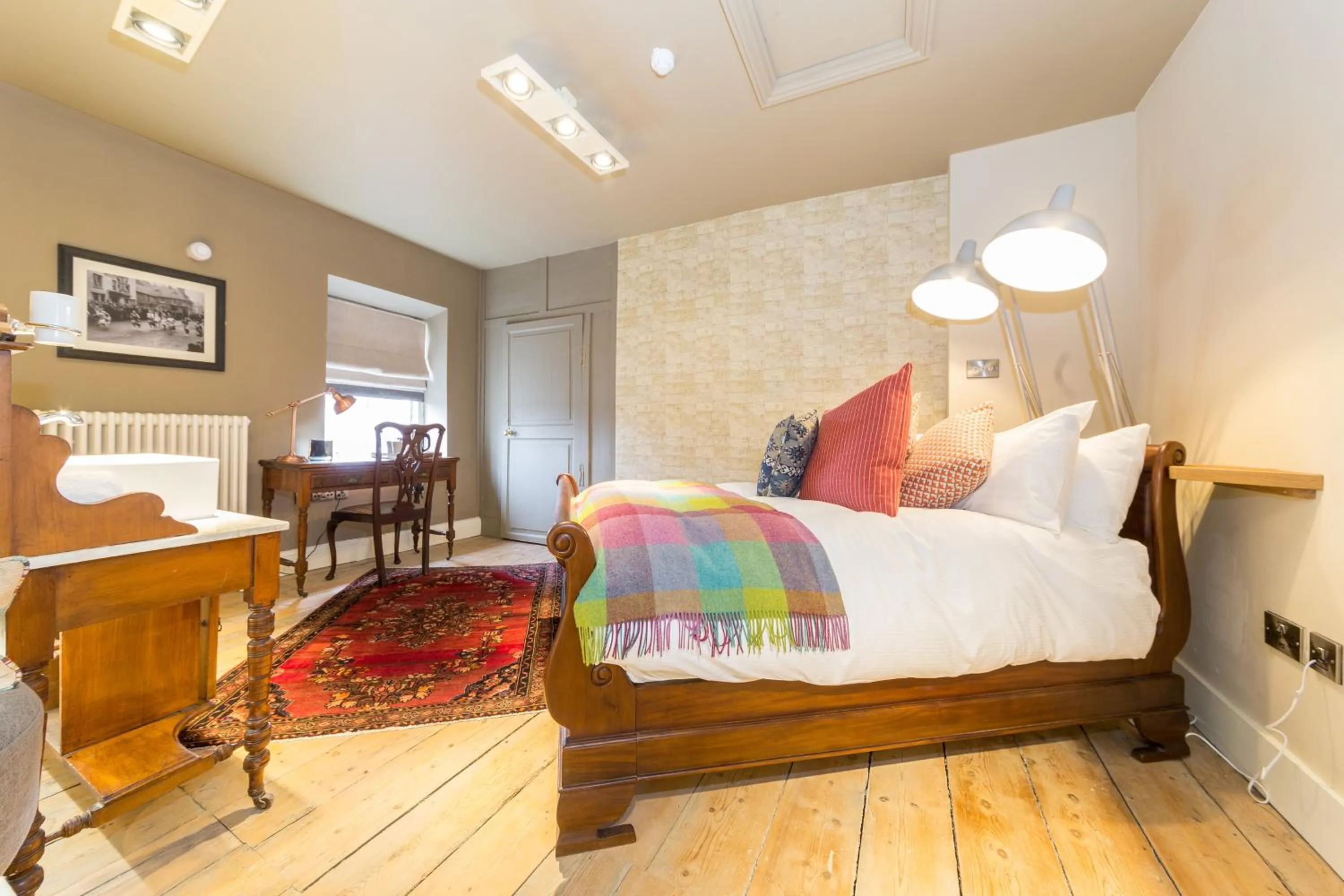 Bed in The Bull Hotel