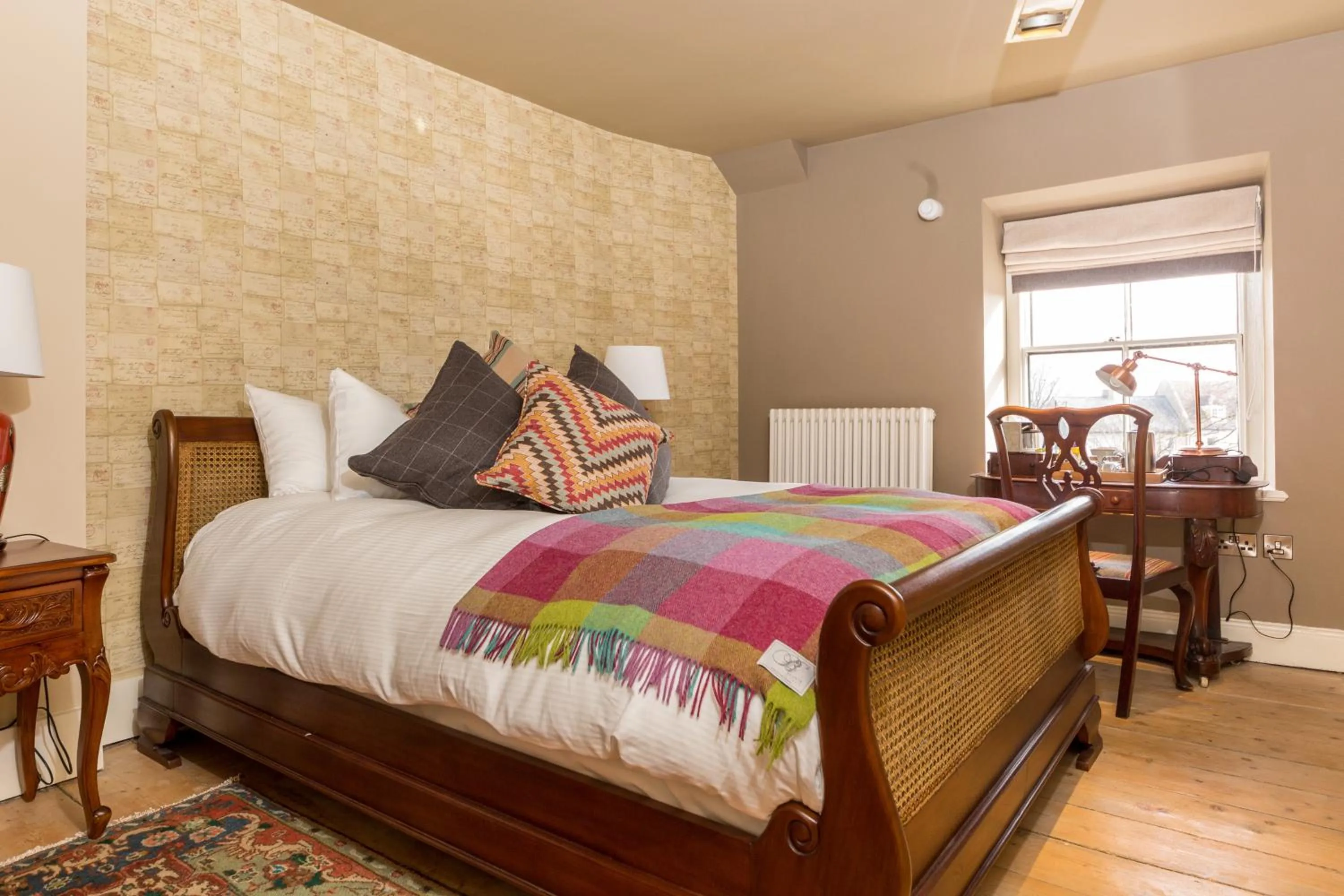 Bed in The Bull Hotel